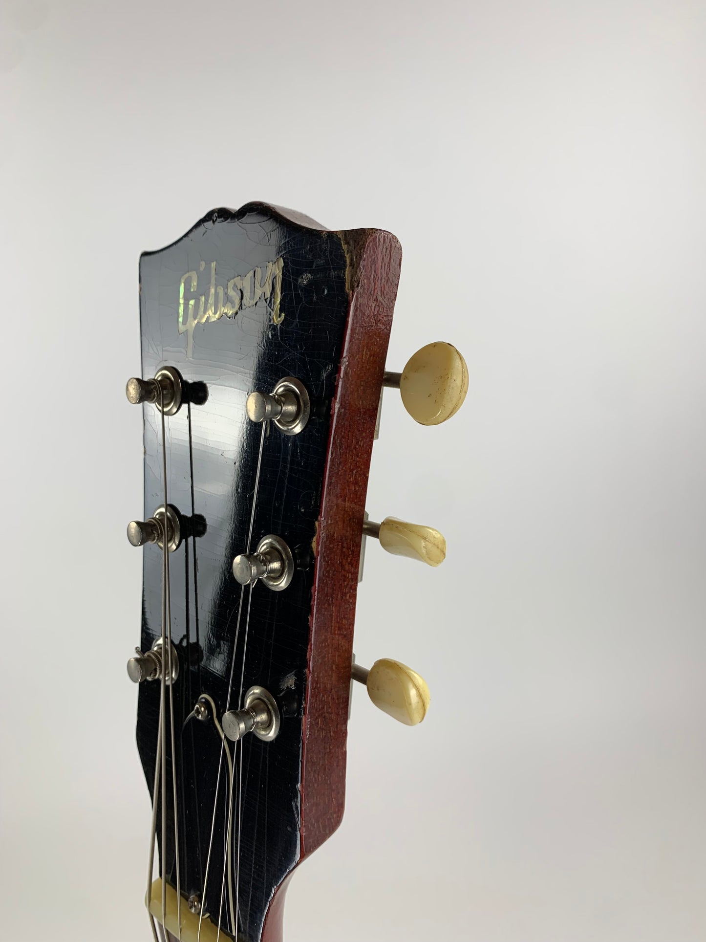 1965 Gibson ES-330 TDC Cherry Red WIDE NUT, NICKEL PARTS w Original Hard Case, Vintage 330