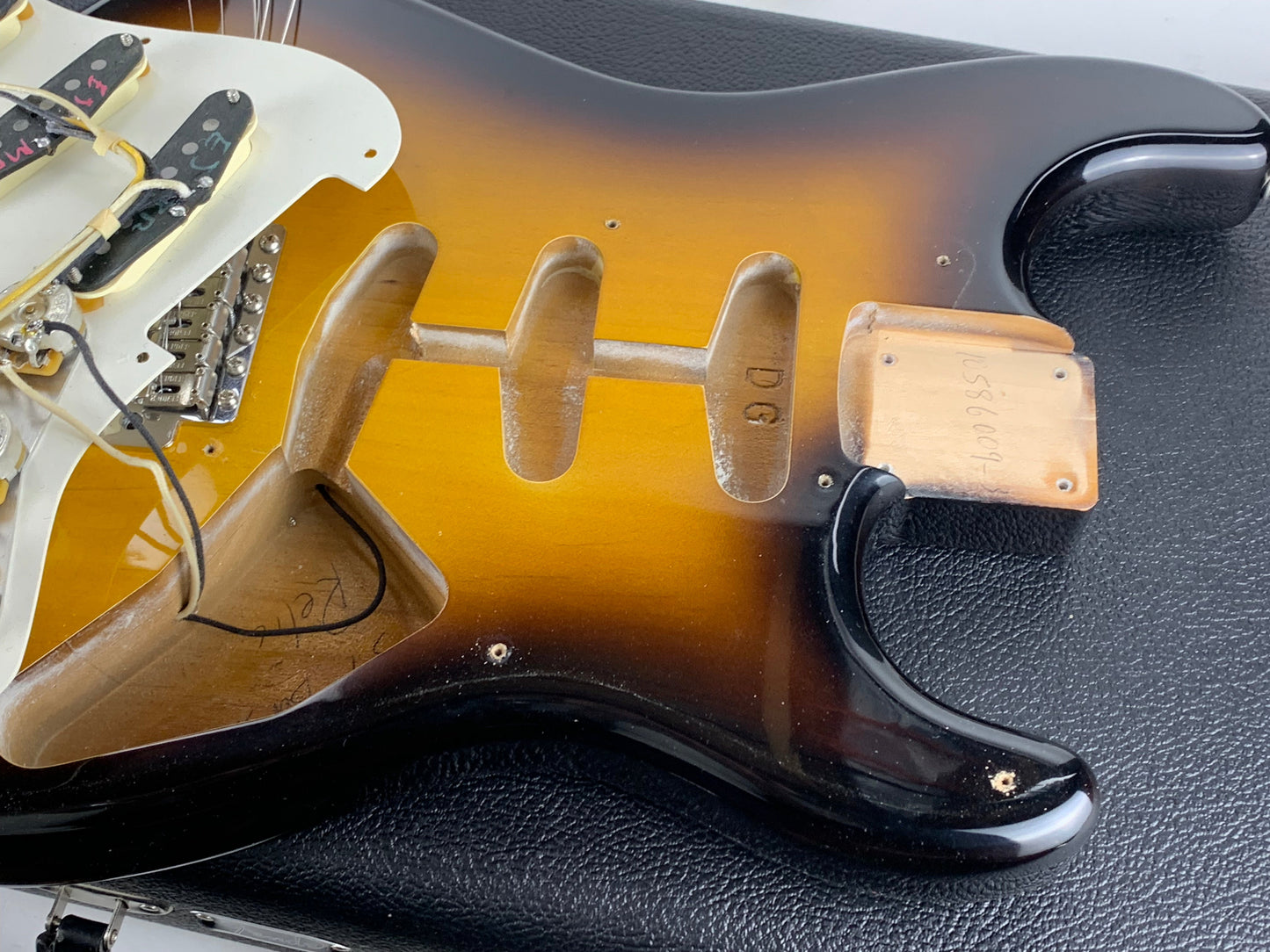 2009 Fender Custom Shop Masterbuilt ROADSHOW '57 Stratocaster - Eric Johnson, 1957 Maple Neck Strat! 2-Tone Sunburst!