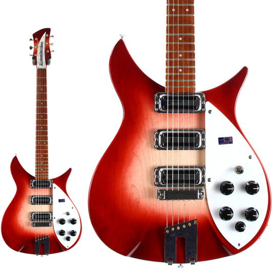 2002 Rickenbacker 350V63 FG Fireglo Toaster Pickup Reissue Long Scale