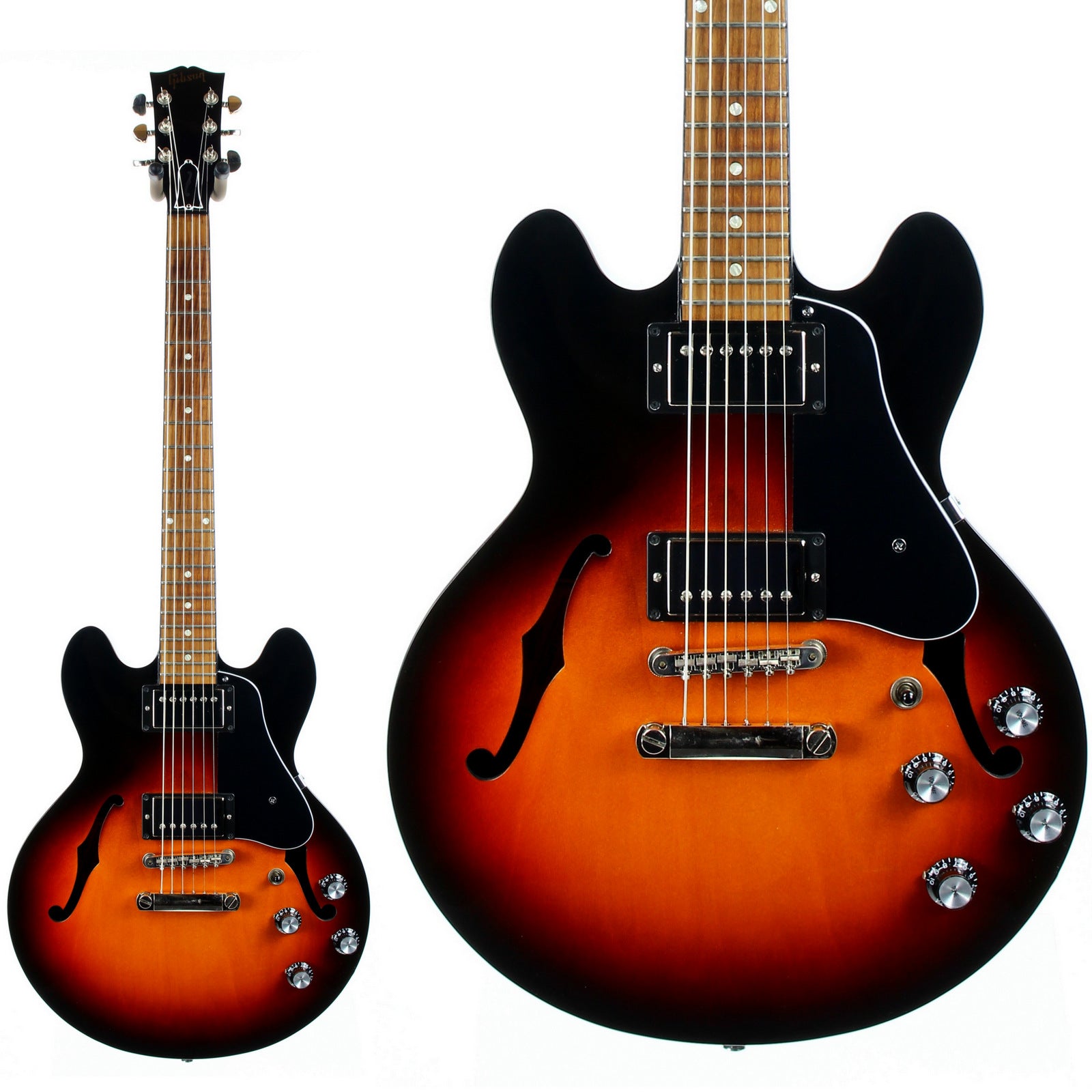 2017 Gibson Memphis ES-339 Studio 4-Knob Sunburst smaller es-335 