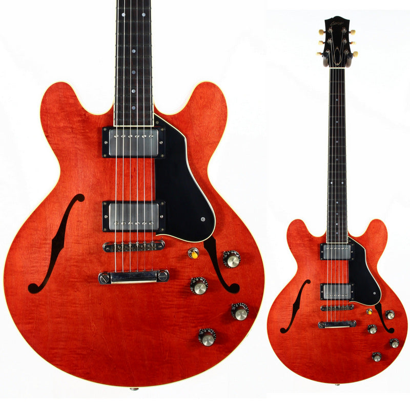 MINTY 2023 Collings I35 LC V VINTAGE Aged Cherry - Lightweight, Relic Finish, Throbak ESG-102B,