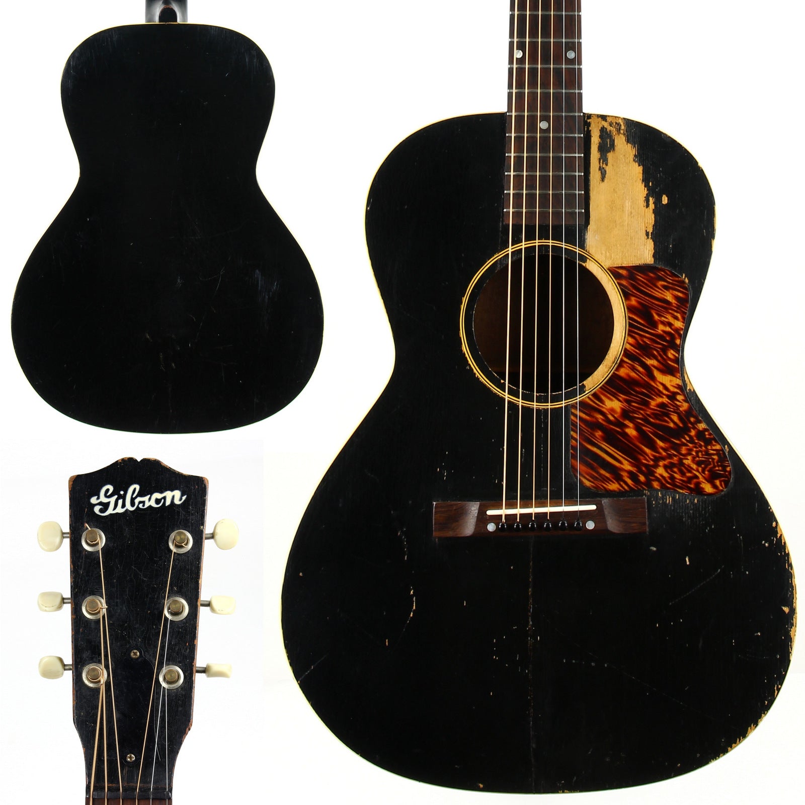 1940 Gibson L-00 Ebony Black Original - Amazing Guitar!