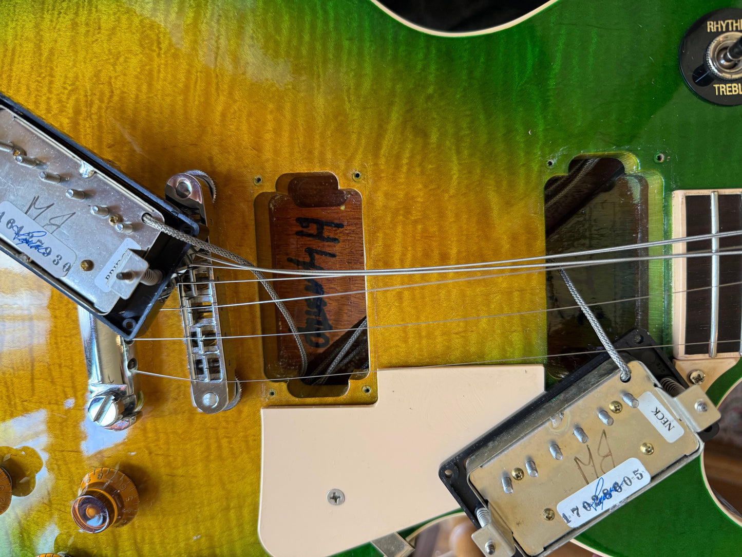 Gibson Les Paul Standard HP 2016 IGUANA BURST Crazy Top! UNIQUE GUITAR! 2016 high performance