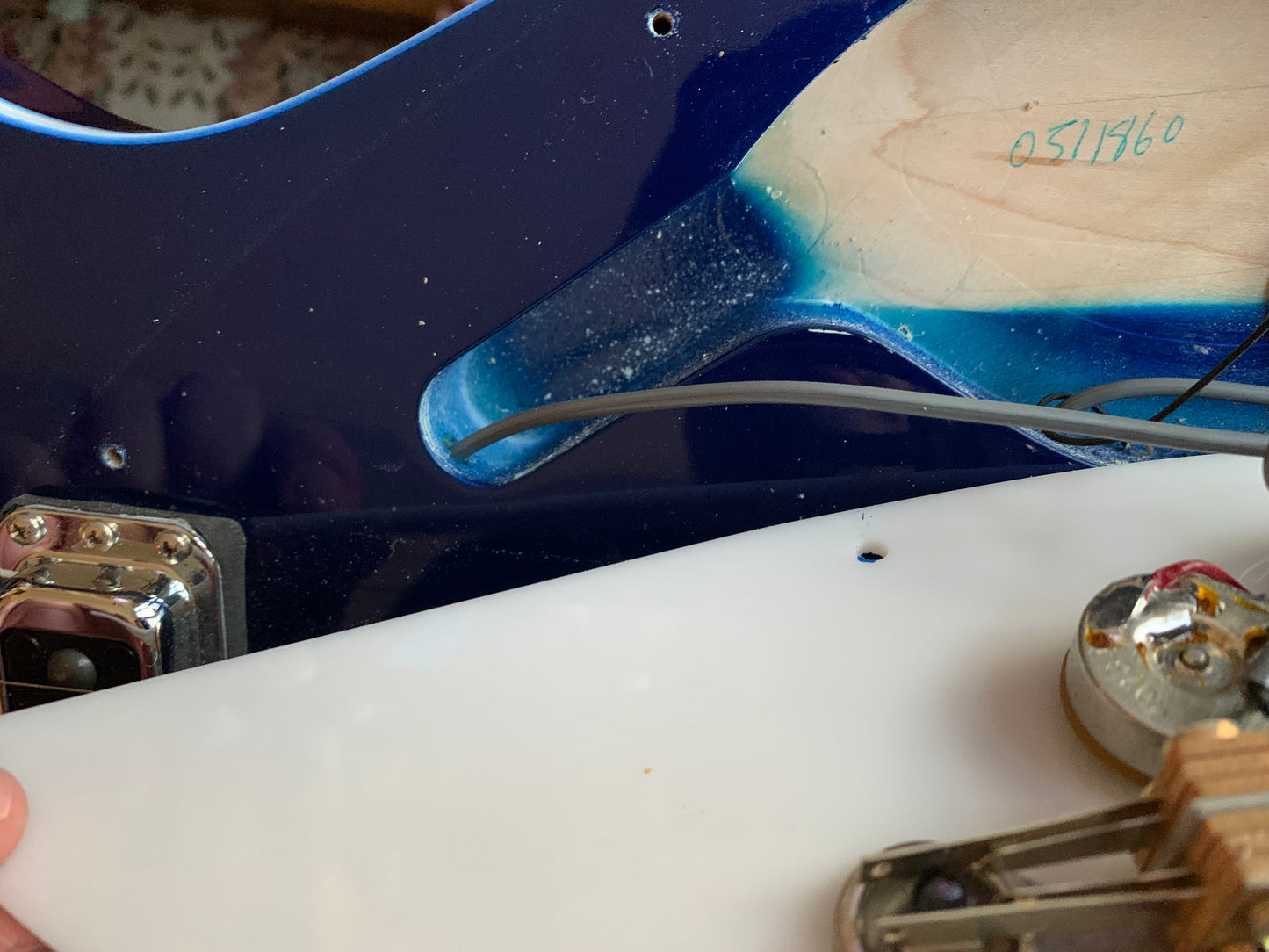 2005 Rickenbacker 620 Midnight Blue Electric Guitar Lighter Royal Blue look!