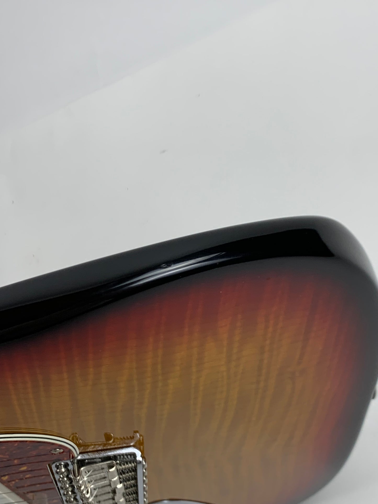 1992 Fender Custom Shop Masterbuilt Flametop Stratocaster | J.W. Black Sunburst Left-Handed strung Righty | One-of-a-Kind!