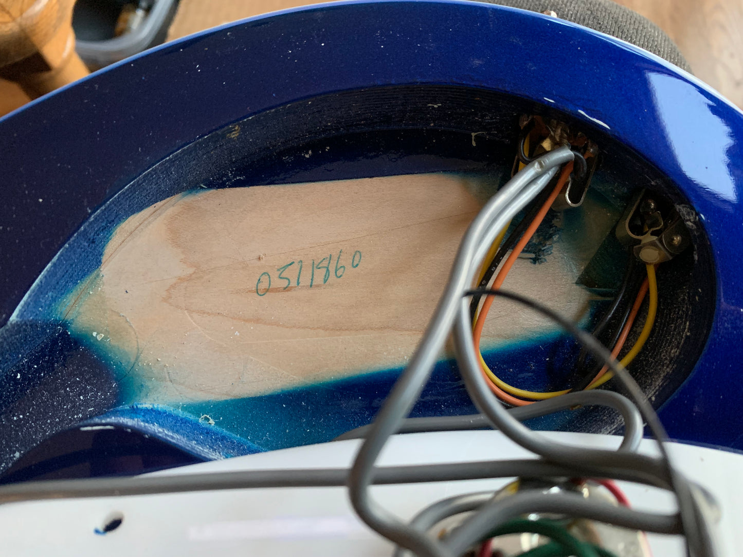 2005 Rickenbacker 620 Midnight Blue Electric Guitar Lighter Royal Blue look!