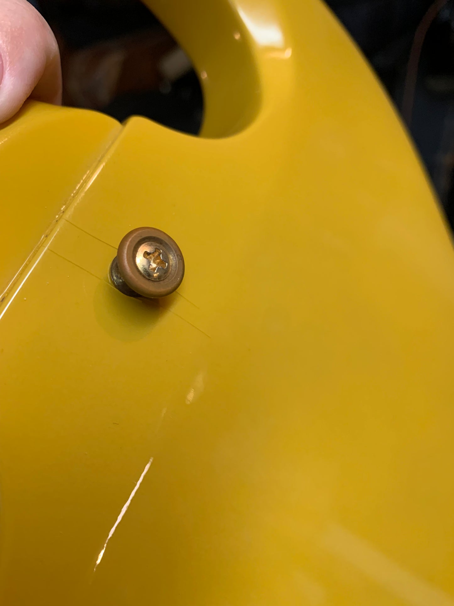 1991 Gibson 30th Anniversary SG Custom 3 Pickup Limited Edition TV Yellow