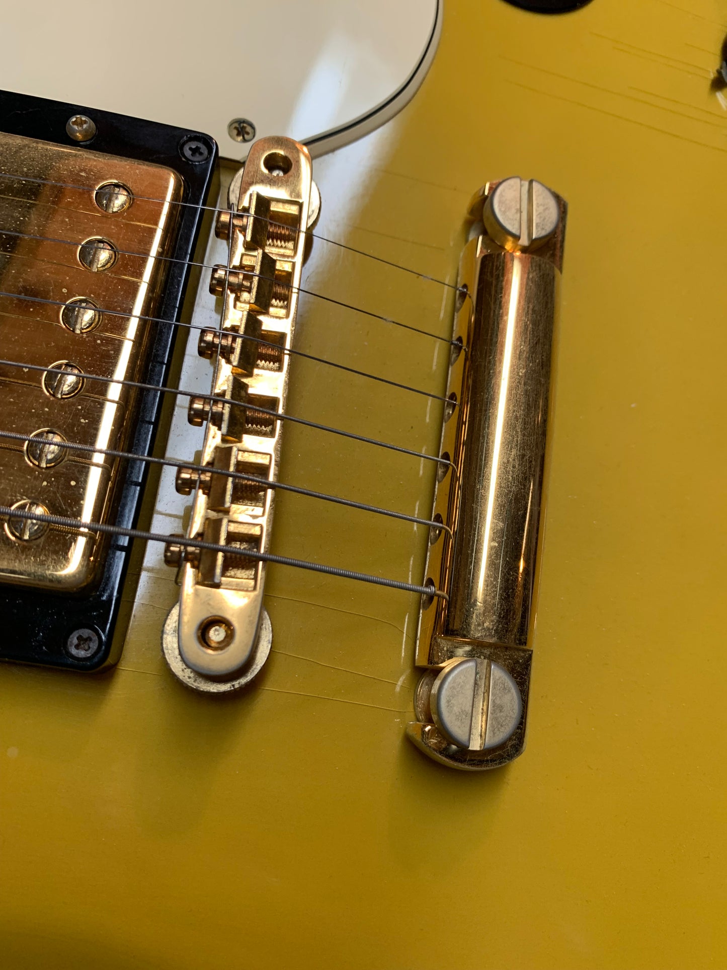 1991 Gibson 30th Anniversary SG Custom 3 Pickup Limited Edition TV Yellow