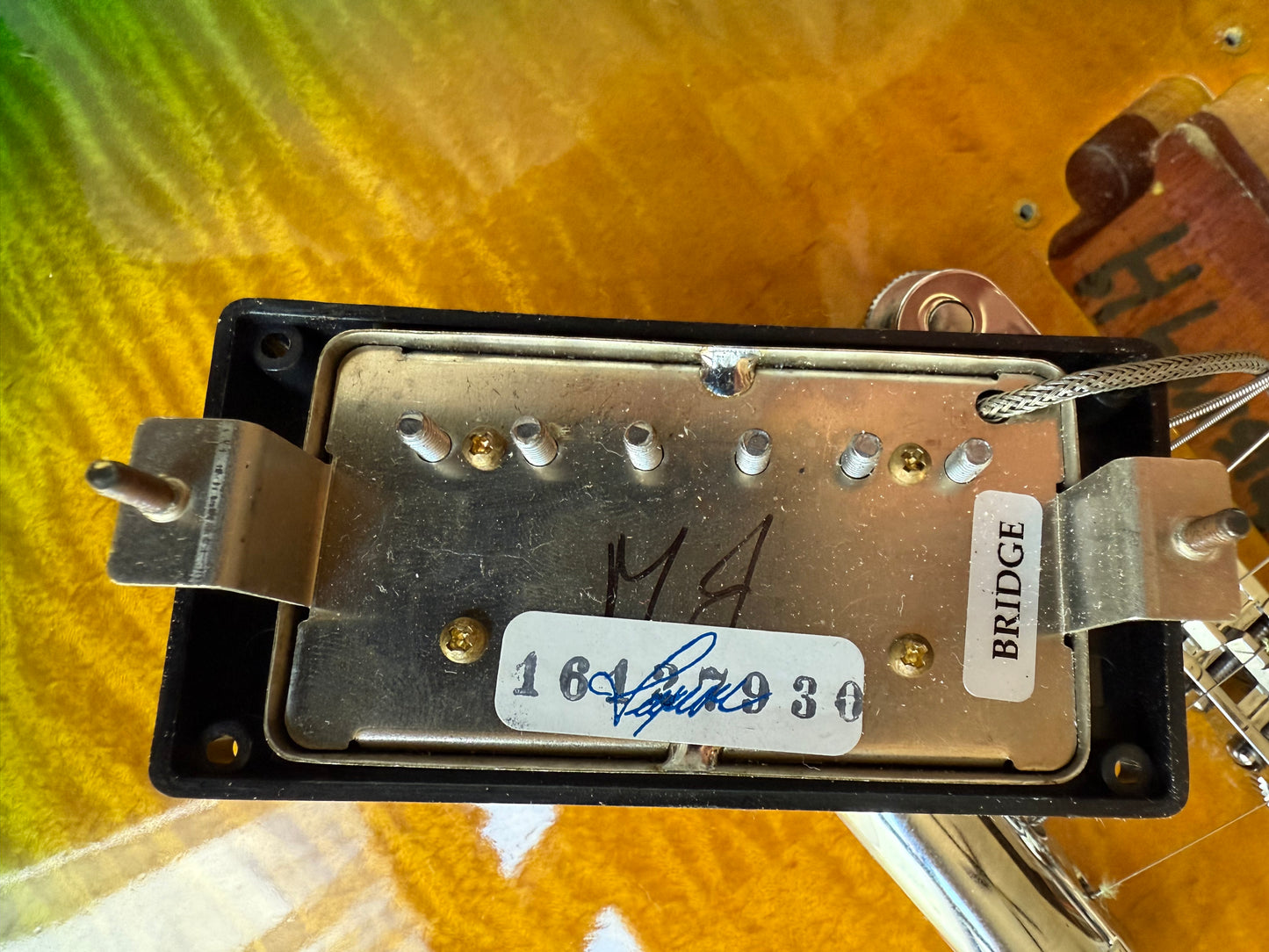 Gibson Les Paul Standard HP 2016 IGUANA BURST Crazy Top! UNIQUE GUITAR! 2016 high performance