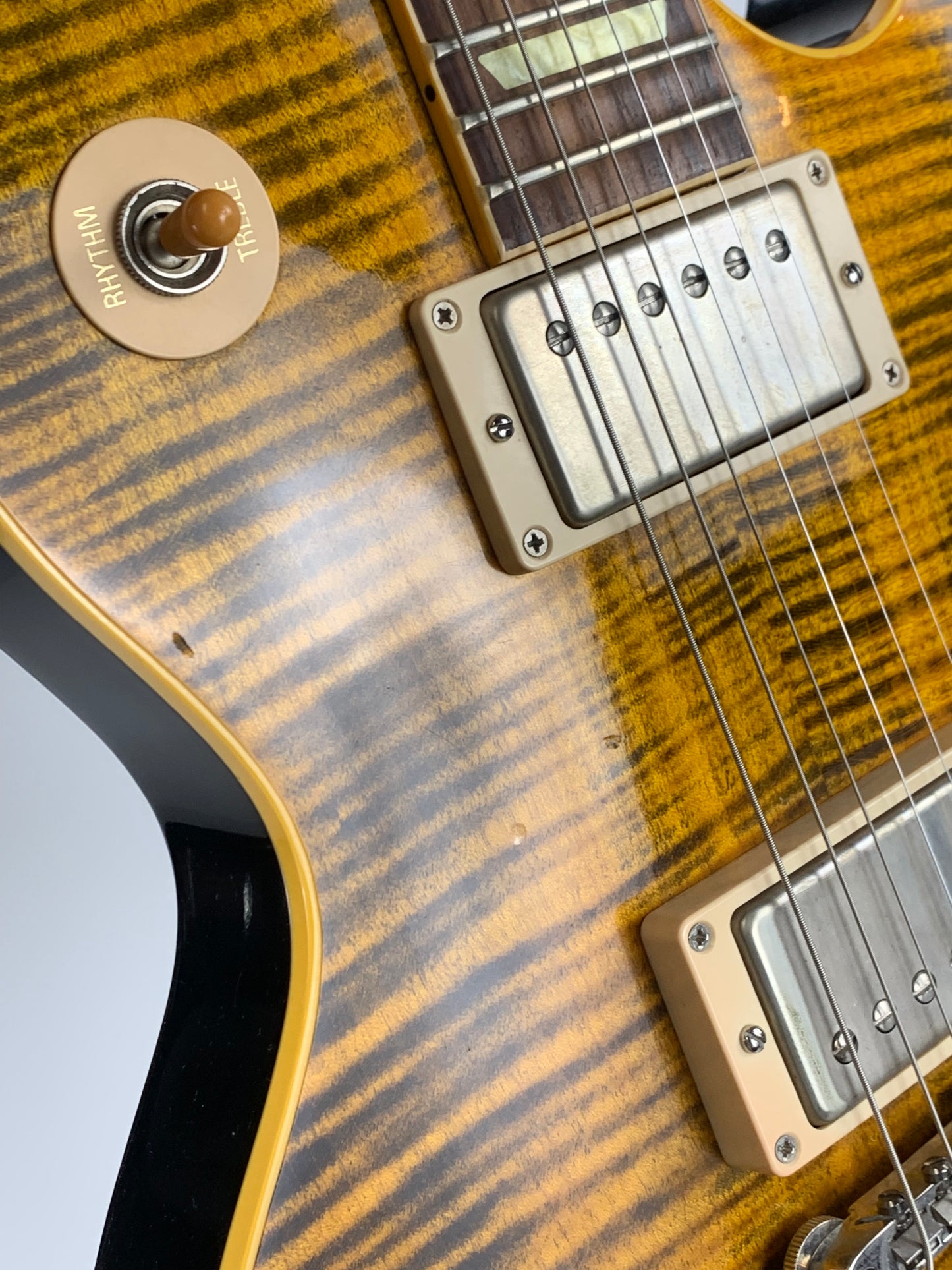 Gibson Custom Shop BONEYARD Joe Perry 1959 Les Paul Green Tiger | Official Model!