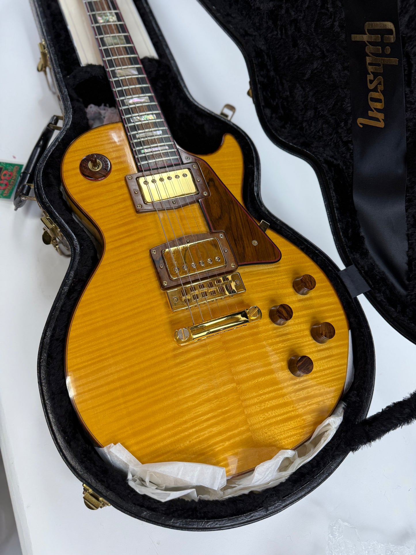 1976 Gibson THE LES PAUL Lucky #7 Natural ONE OF THE BEST EVER Brazilian Rosewood Parts