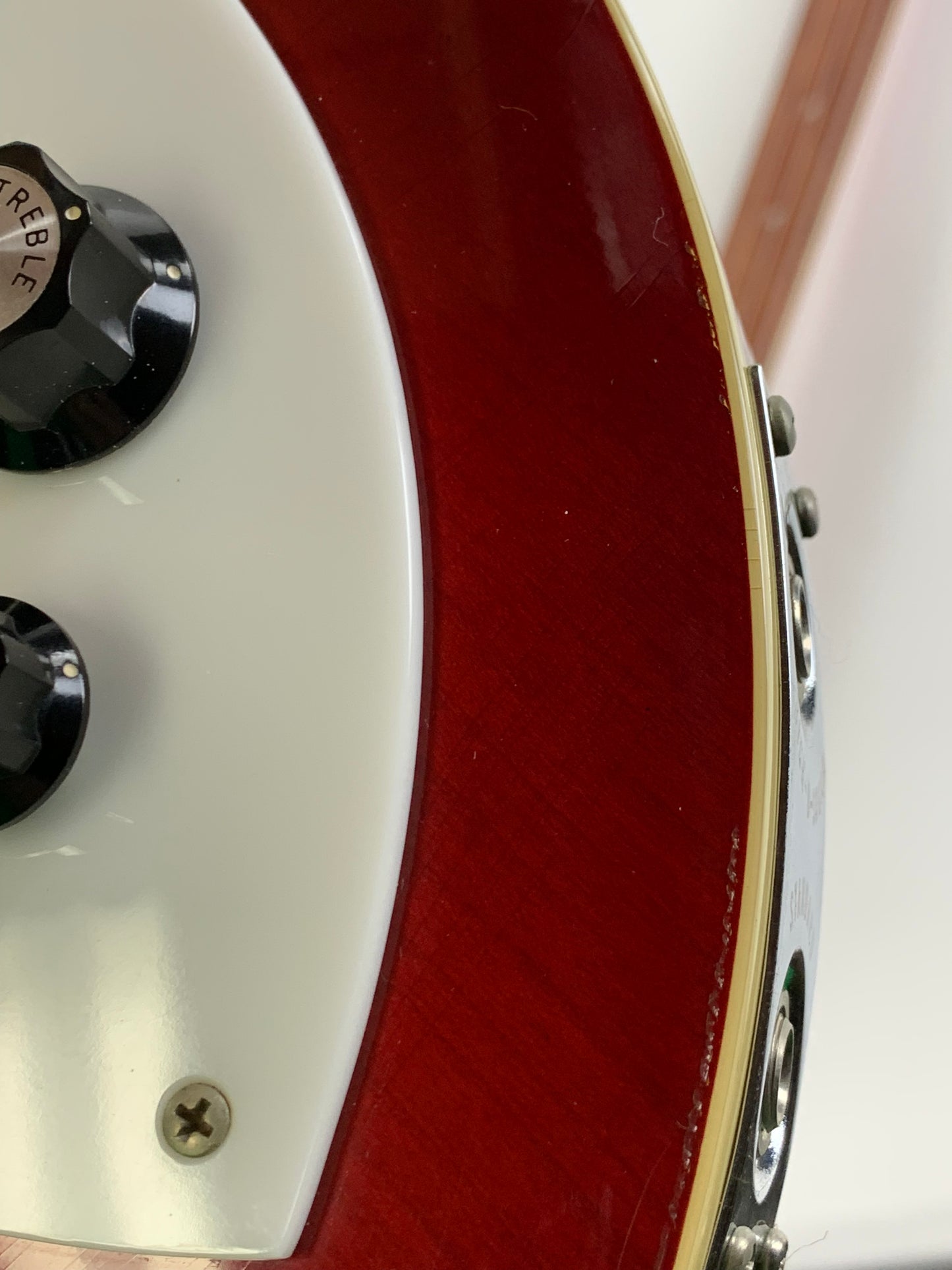 1990 Rickenbacker 360WB Double Bound with Binding Fireglo | 6-string guitar!