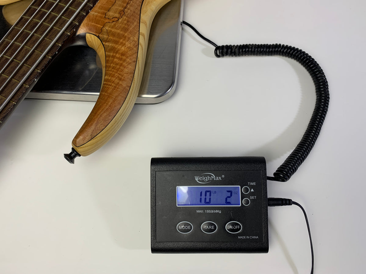 MTD Michael Tobias Designs Through Neck TN 535–24 Bass Kingston New York USA Five String Spalted Maple Bartolini Pickups
