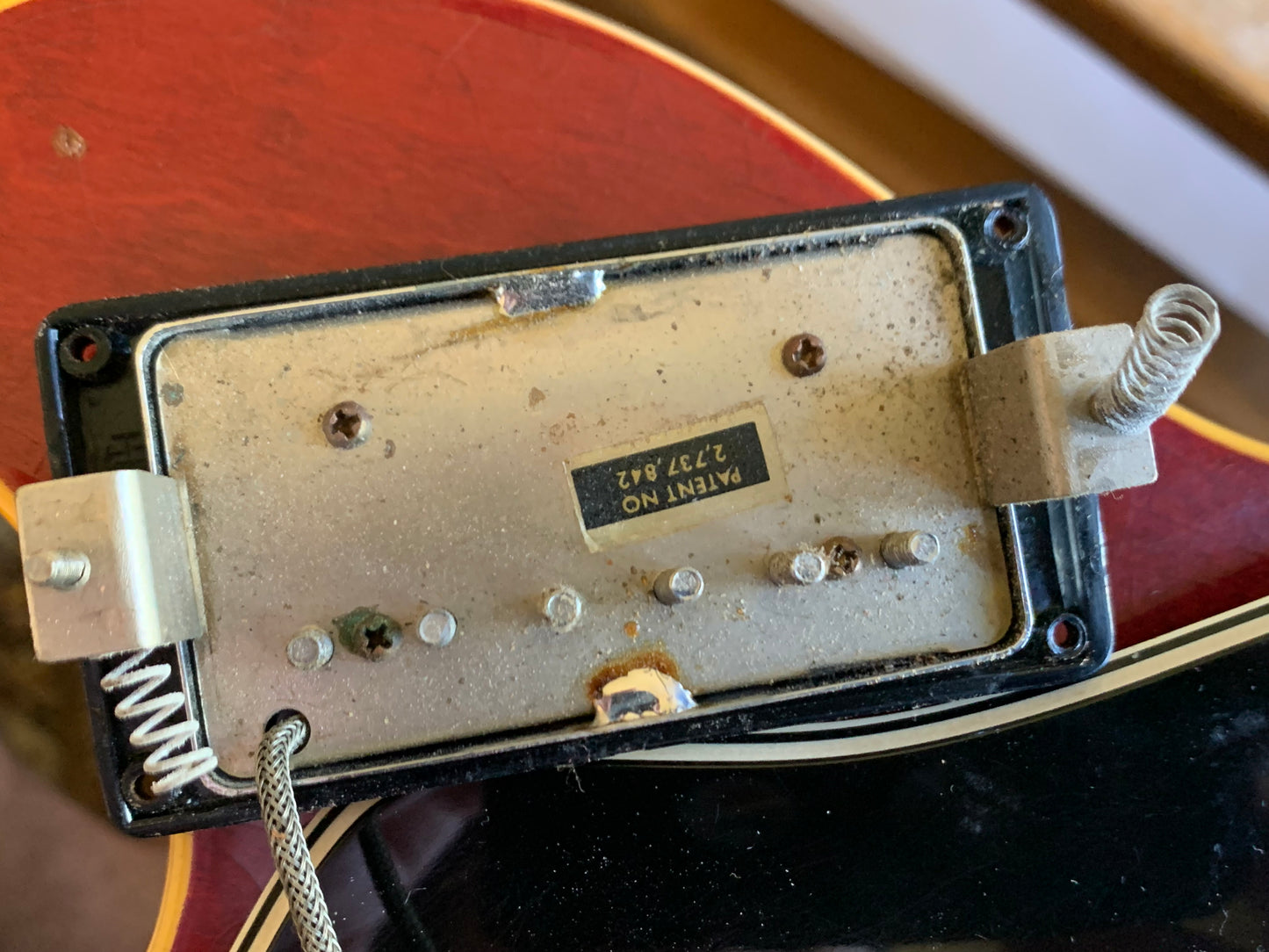 1967 Gibson ES-335 TDC Cherry Red | Dual Patent Number Sticker Humbuckers, Vintage Semi-Hollow Body ES335