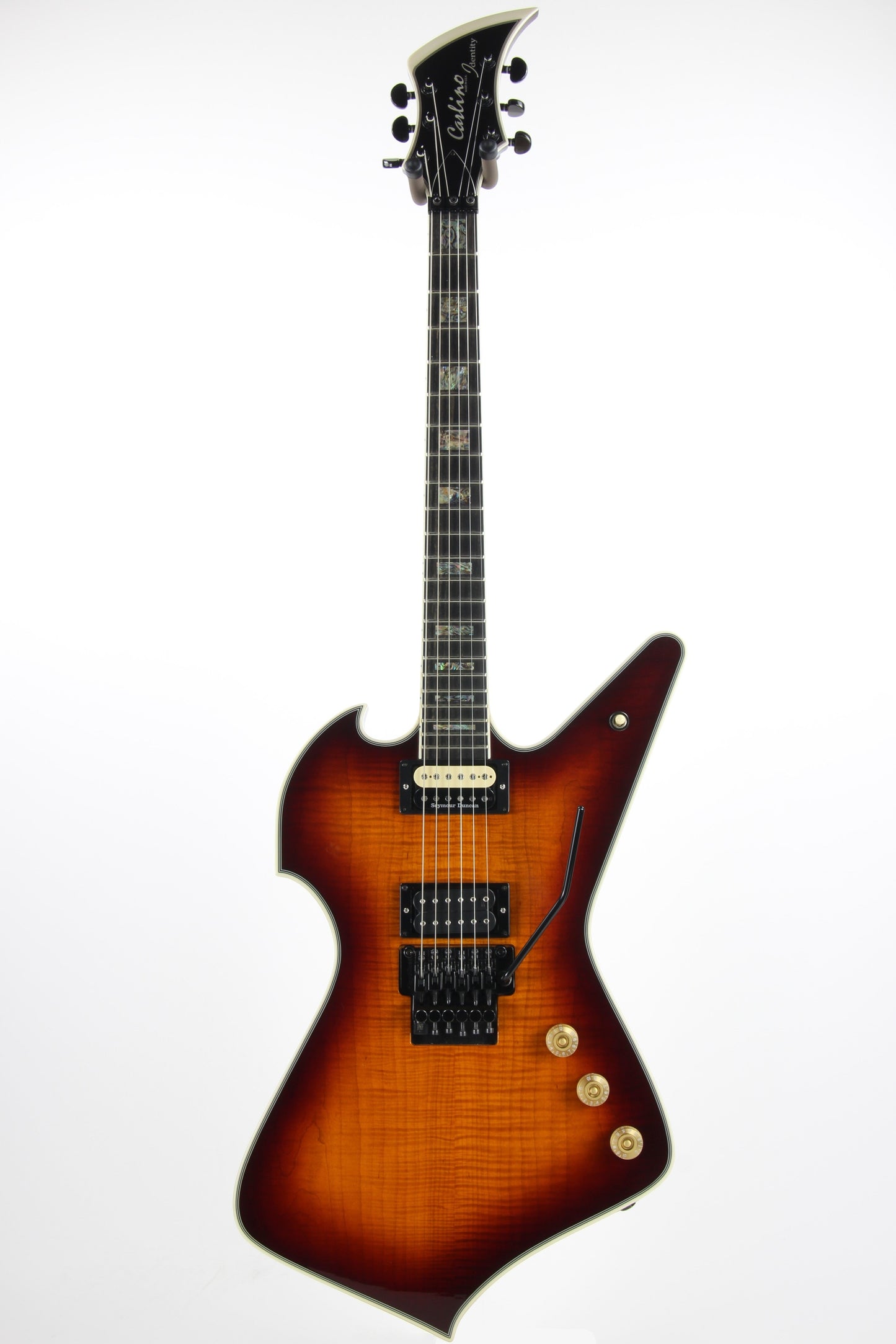 2007 Carlino Identity Made in USA Model - Floyd Rose, Custom Shop, Quality Guitar! Ebony Board, Abalone Inlays