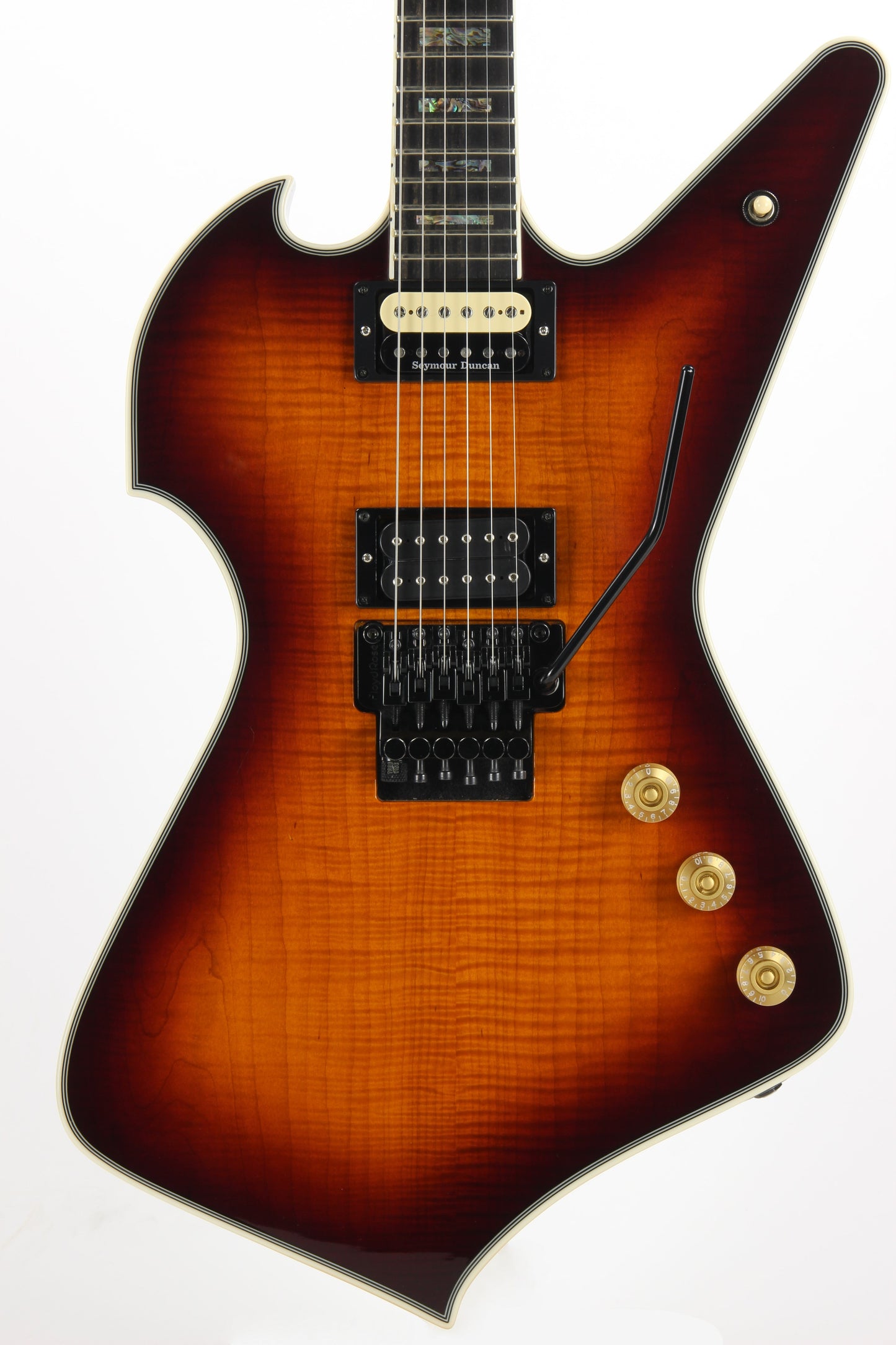 2007 Carlino Identity Made in USA Model - Floyd Rose, Custom Shop, Quality Guitar! Ebony Board, Abalone Inlays