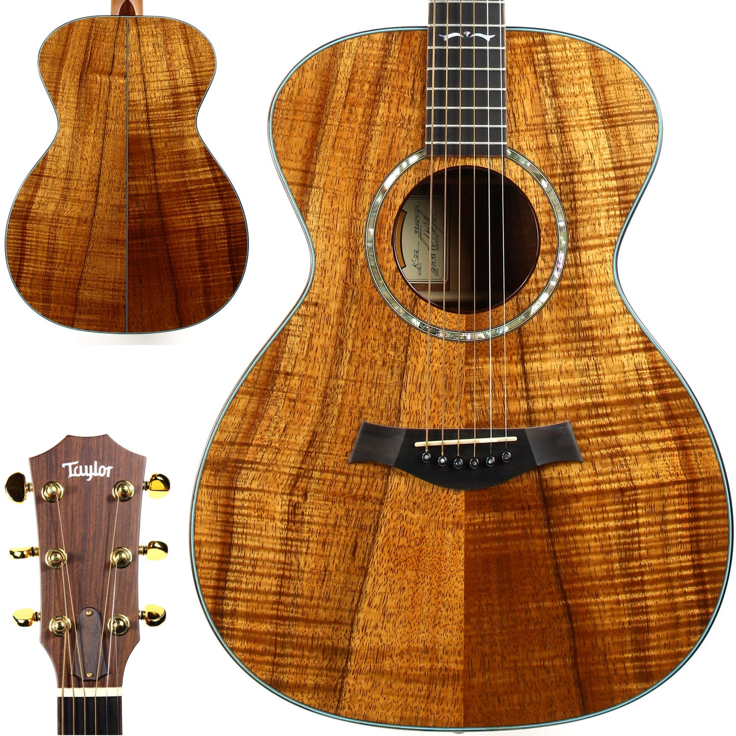 Mint! 1993 Taylor K-22 KOA Grand Concert Guitar John Denver