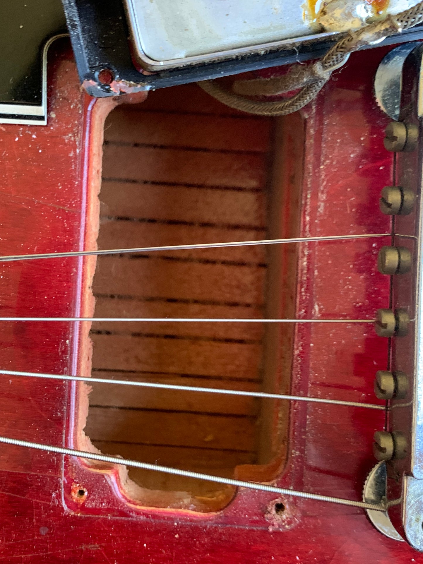 1967 Gibson ES-335 TDC Cherry Red | Dual Patent Number Sticker Humbuckers, Vintage Semi-Hollow Body ES335