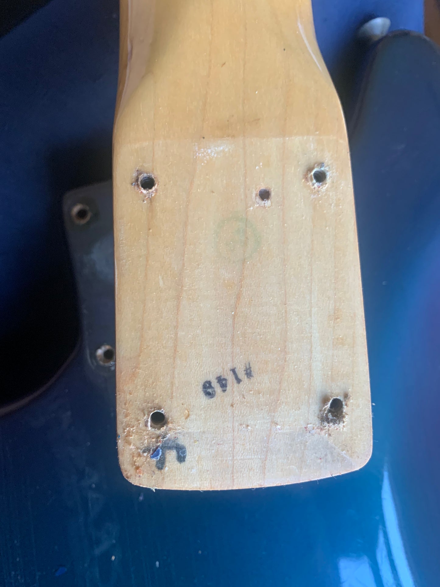 Early 1969 Fender Competition Blue Mustang Burgundy | Kurt Cobain! Nirvana guitar