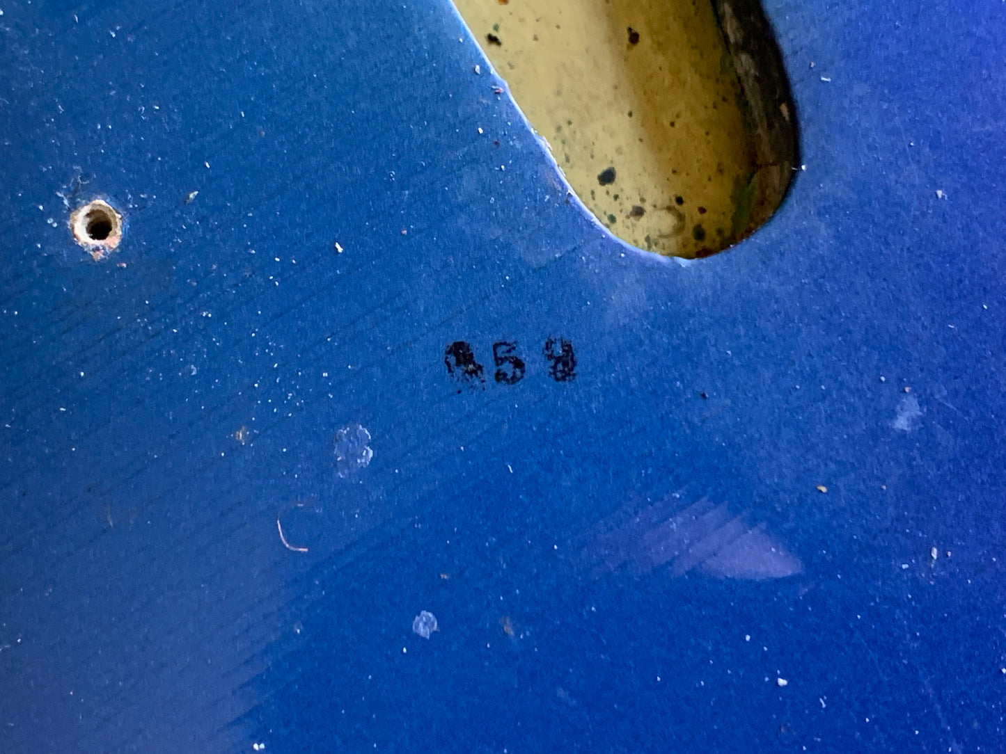 Early 1969 Fender Competition Blue Mustang Burgundy | Kurt Cobain! Nirvana guitar