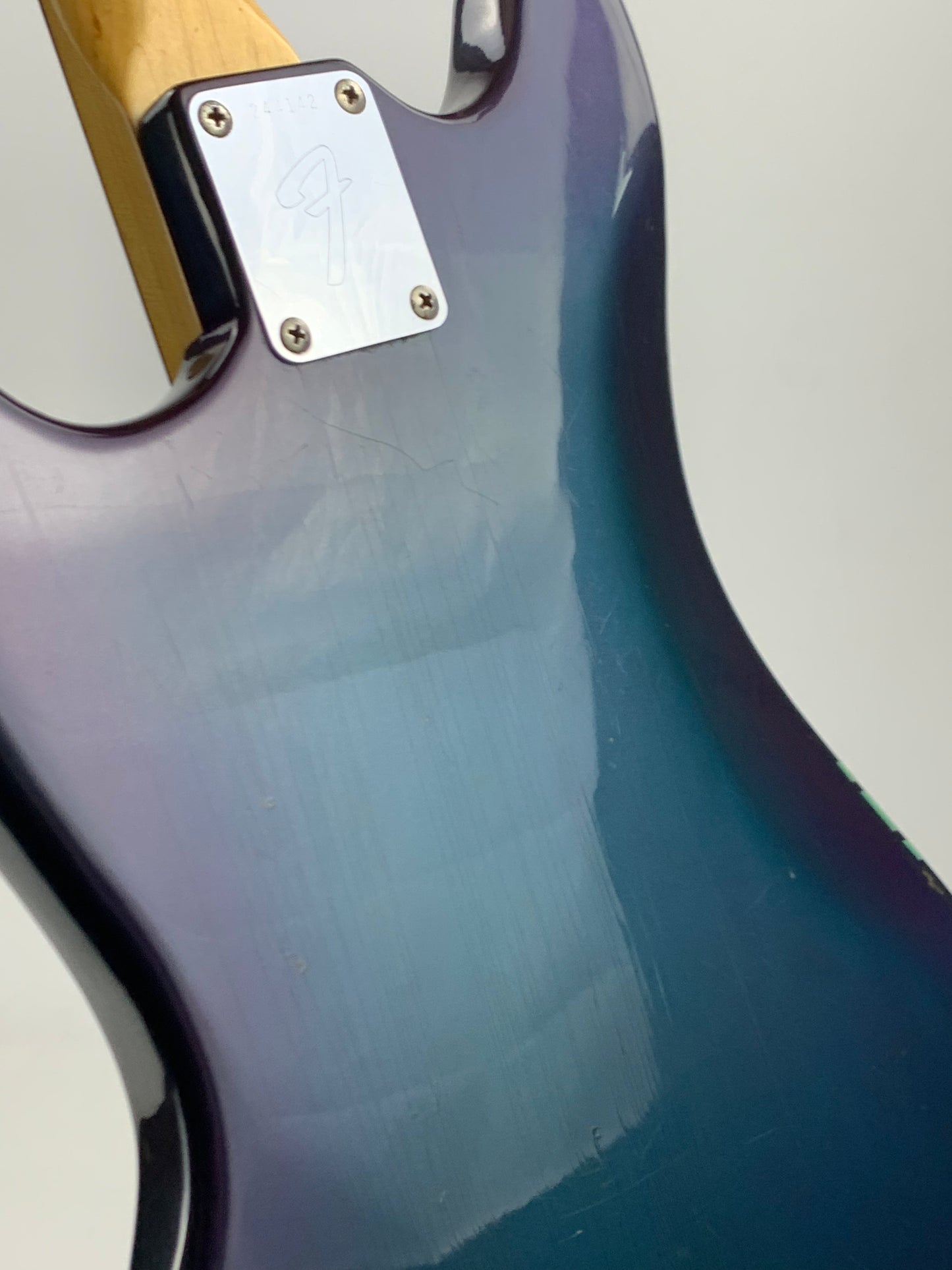 Early 1969 Fender Competition Blue Mustang Burgundy | Kurt Cobain! Nirvana guitar