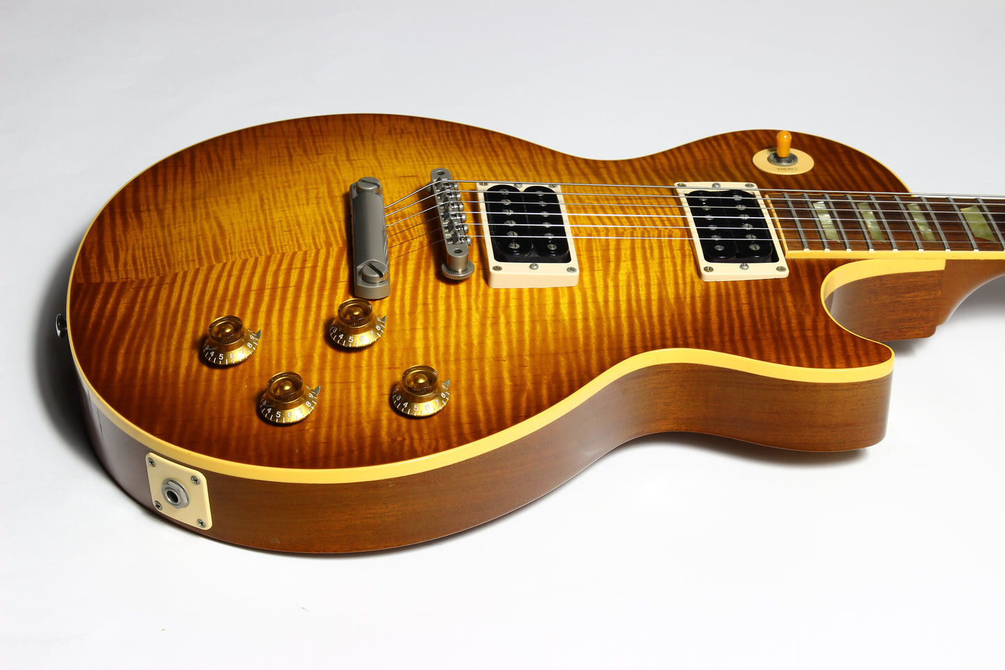 1994 Gibson Les Paul Classic Plus Flametop Honeyburst Electric Guitar - YAMANO, standard, Killer Top!