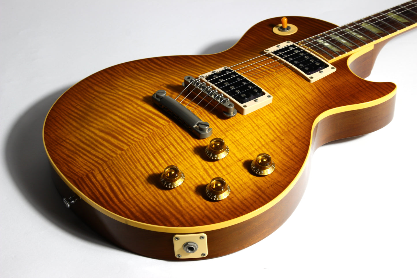 1994 Gibson Les Paul Classic Plus Flametop Honeyburst Electric Guitar - YAMANO, standard, Killer Top!
