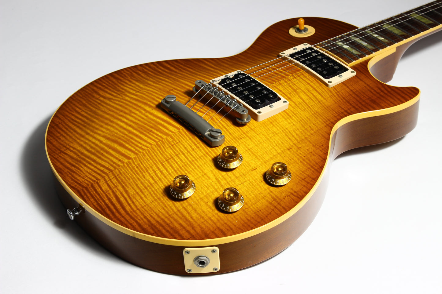 1994 Gibson Les Paul Classic Plus Flametop Honeyburst Electric Guitar - YAMANO, standard, Killer Top!