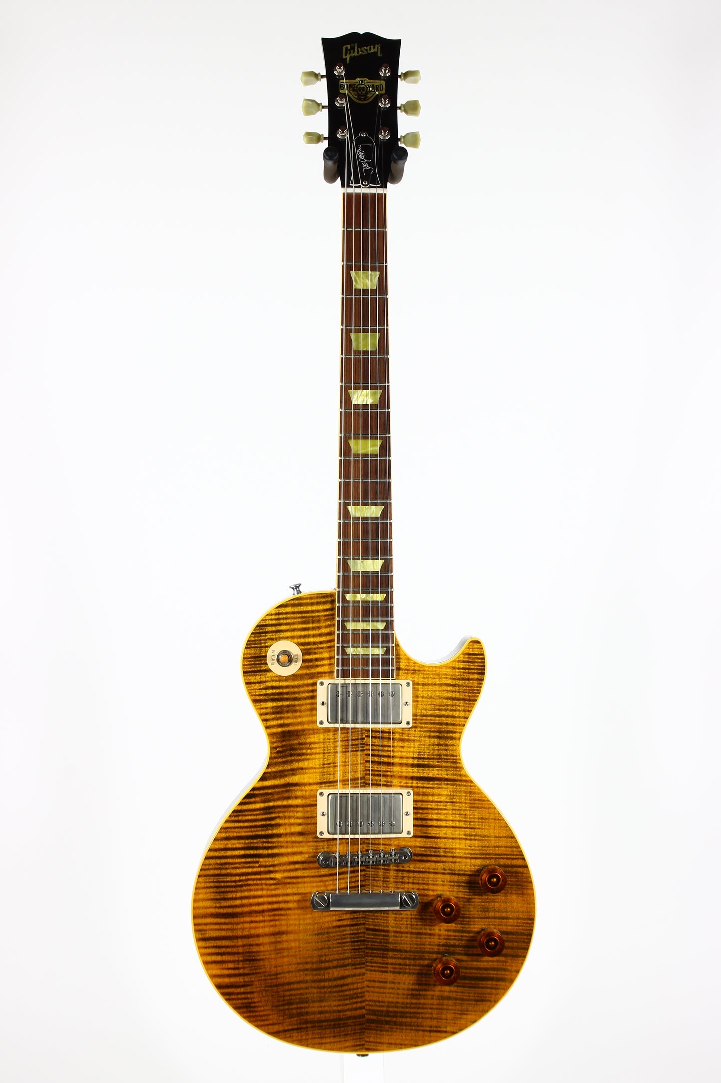 Gibson Custom Shop BONEYARD Joe Perry 1959 Les Paul Green Tiger | Official Model!