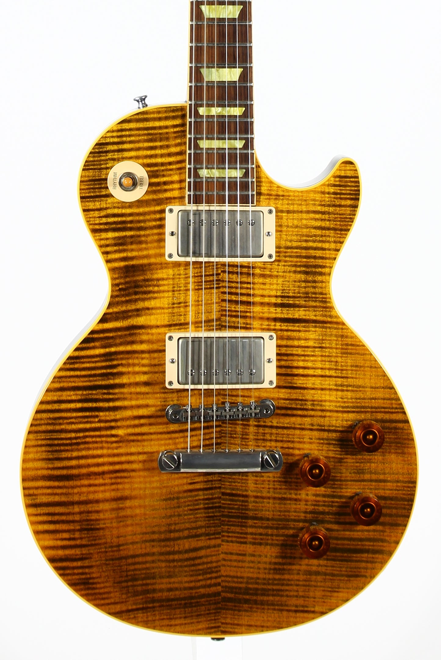 Gibson Custom Shop BONEYARD Joe Perry 1959 Les Paul Green Tiger | Official Model!