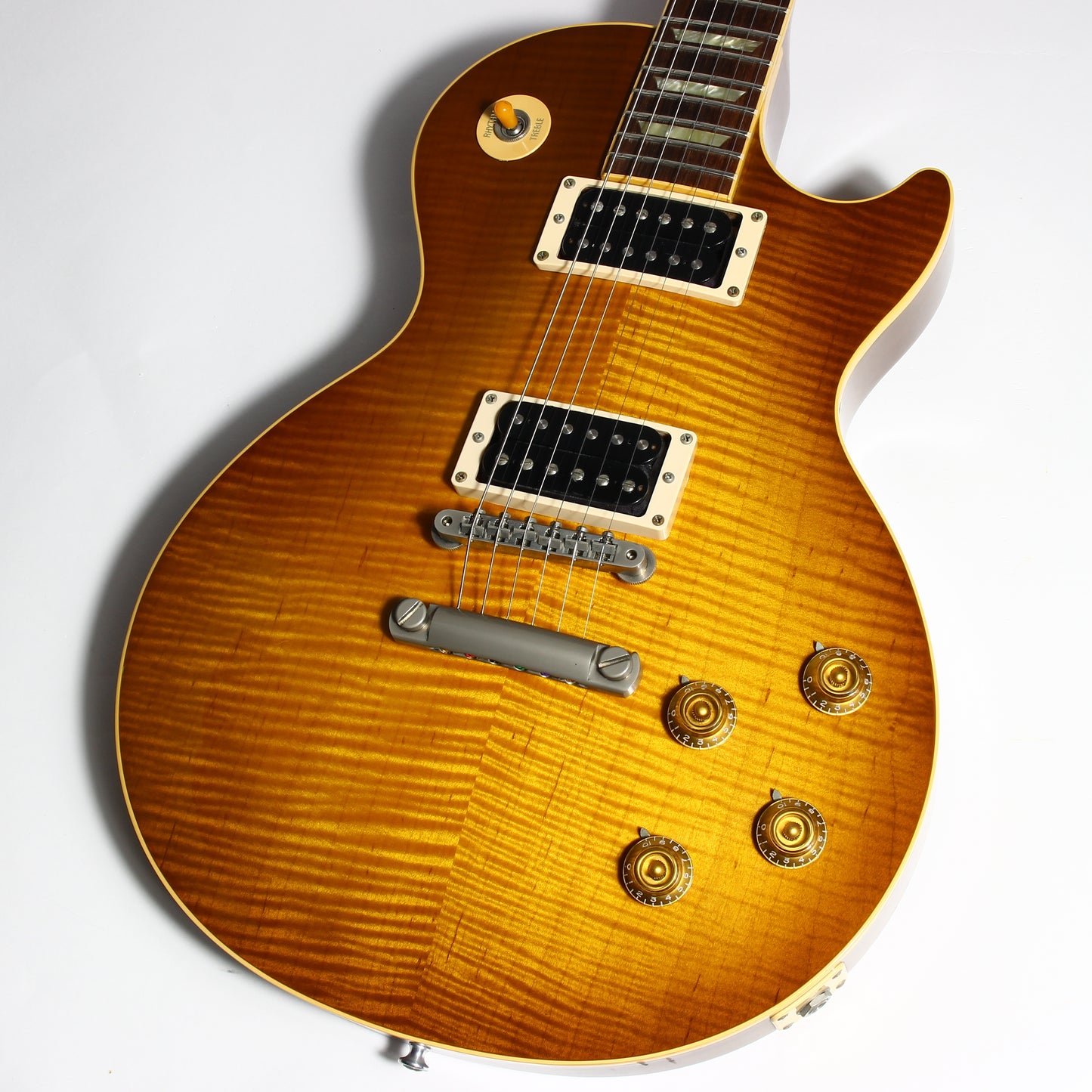 1994 Gibson Les Paul Classic Plus Flametop Honeyburst Electric Guitar - YAMANO, standard, Killer Top!