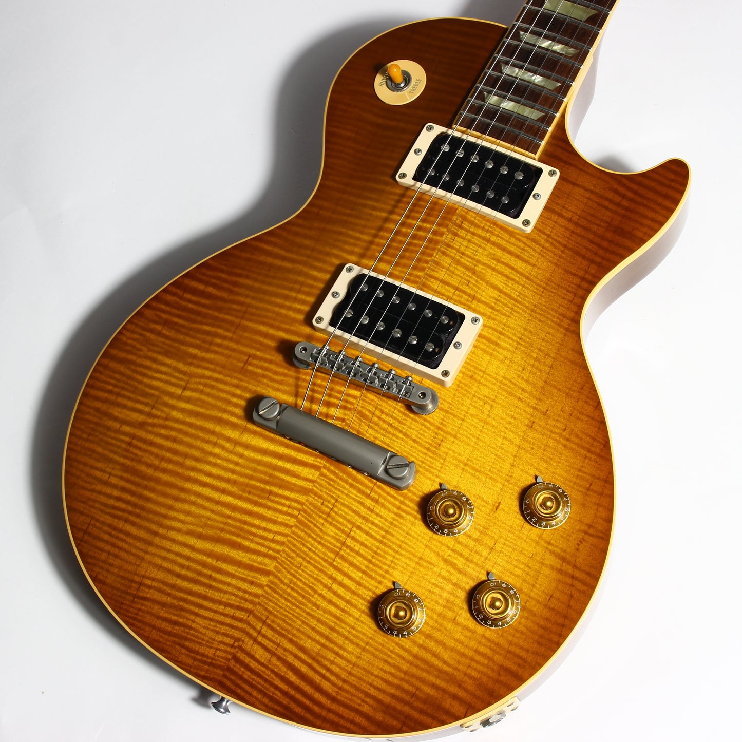 1994 Gibson Les Paul Classic Plus Flametop Honeyburst Electric Guitar - YAMANO, standard, Killer Top!