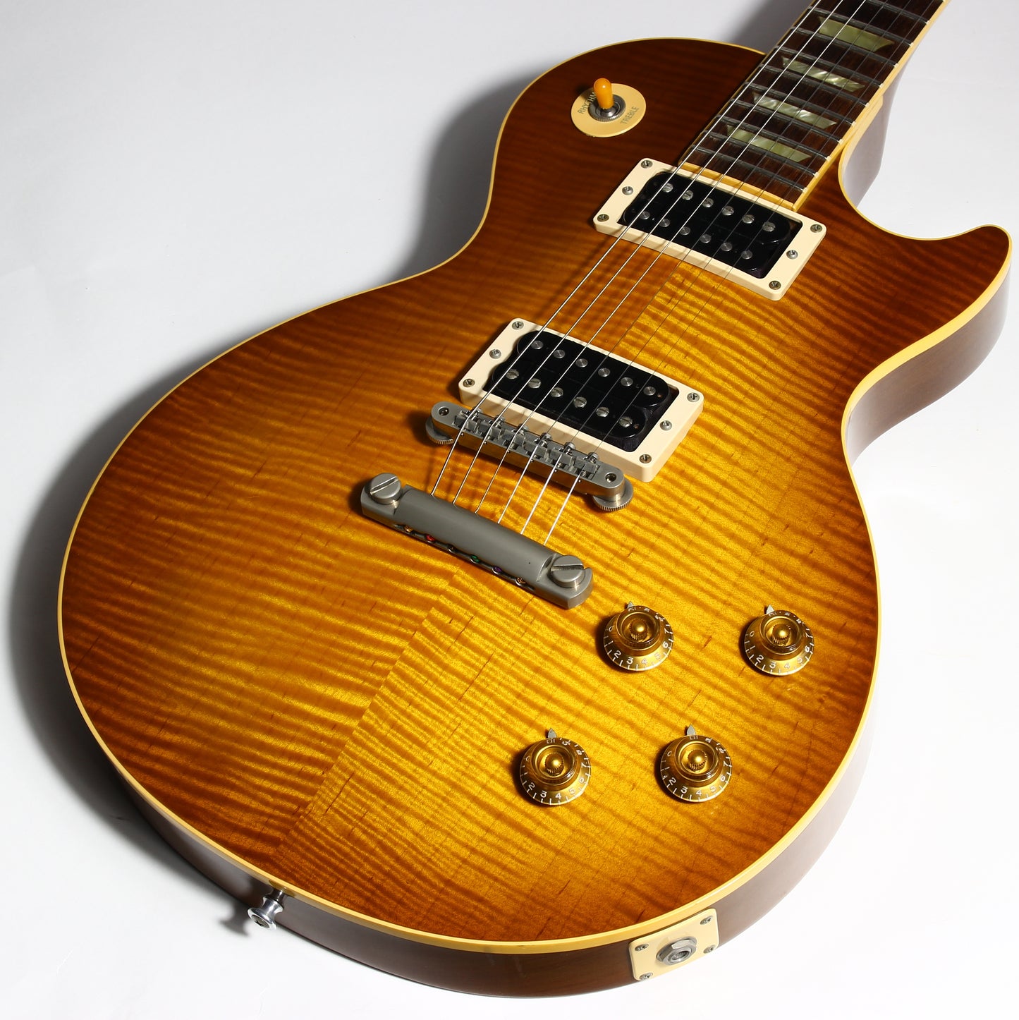 1994 Gibson Les Paul Classic Plus Flametop Honeyburst Electric Guitar - YAMANO, standard, Killer Top!