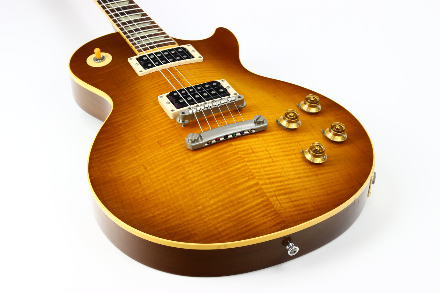 1994 Gibson Les Paul Classic Plus Flametop Honeyburst Electric Guitar - YAMANO, standard, Killer Top!