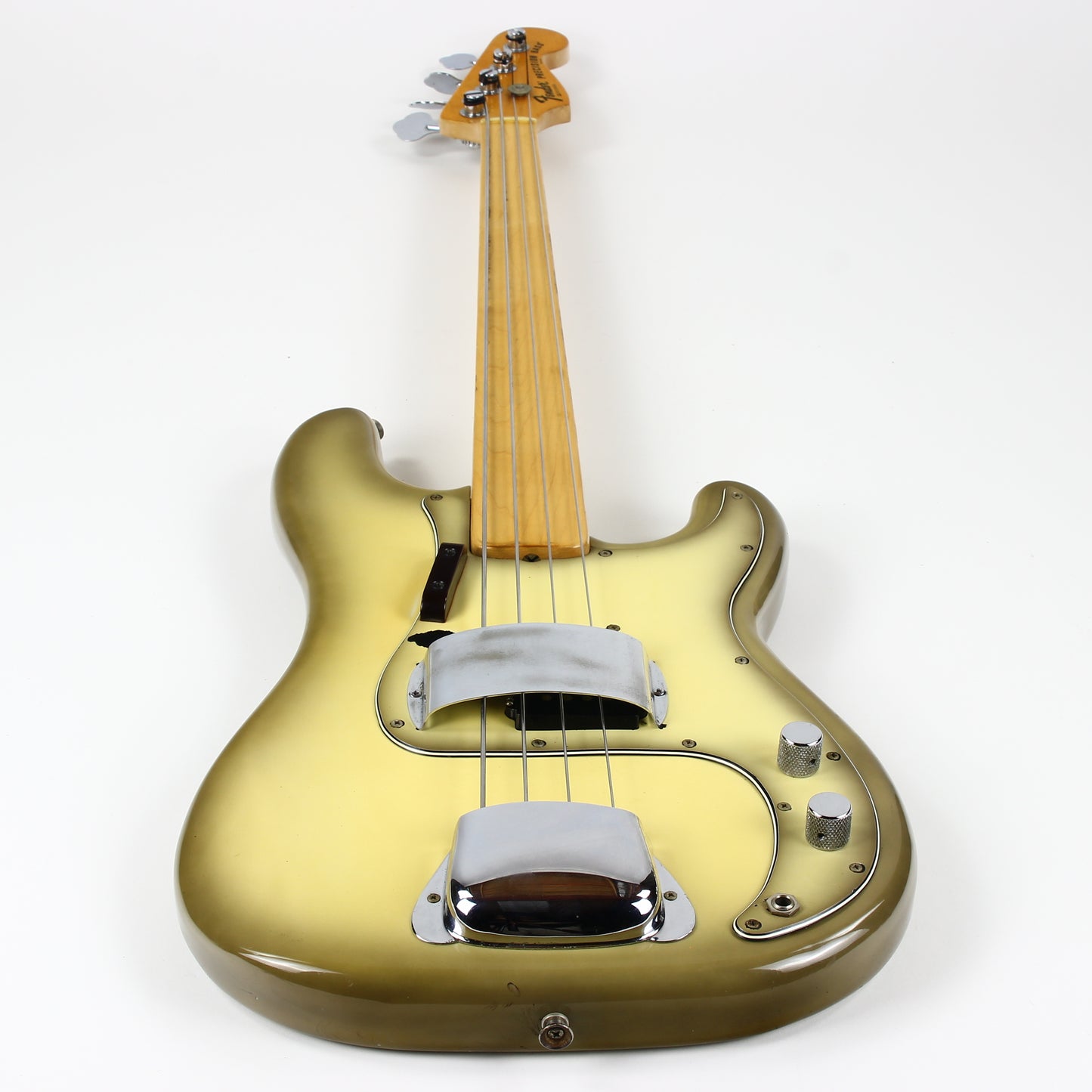 1979 Fender Precision Bass Antigua FRETLESS Maple Neck | Original Vintage 1970's P-Bass!