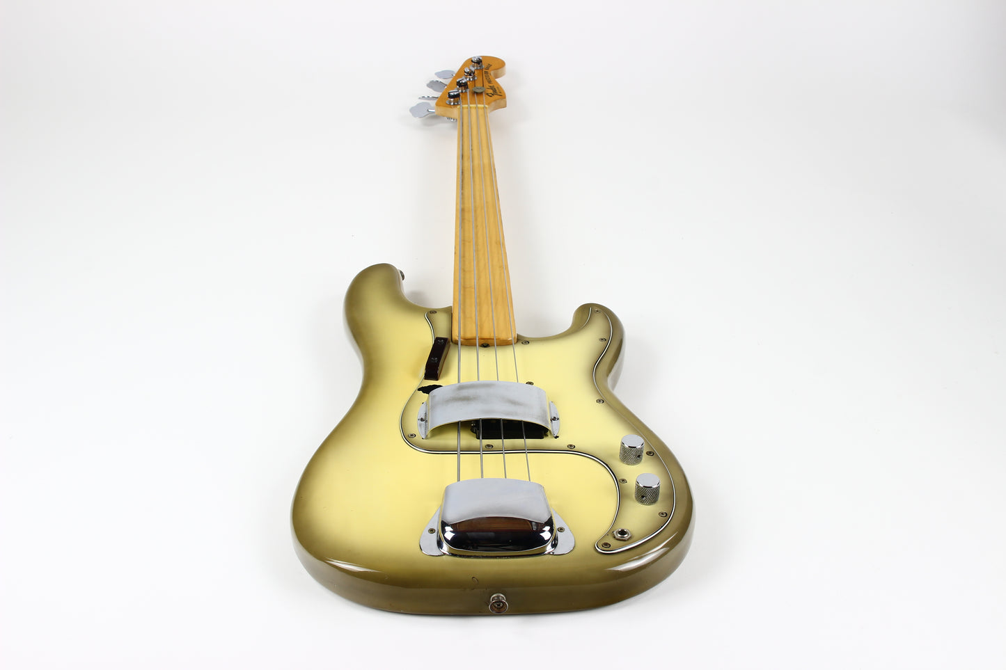 1979 Fender Precision Bass Antigua FRETLESS Maple Neck | Original Vintage 1970's P-Bass!