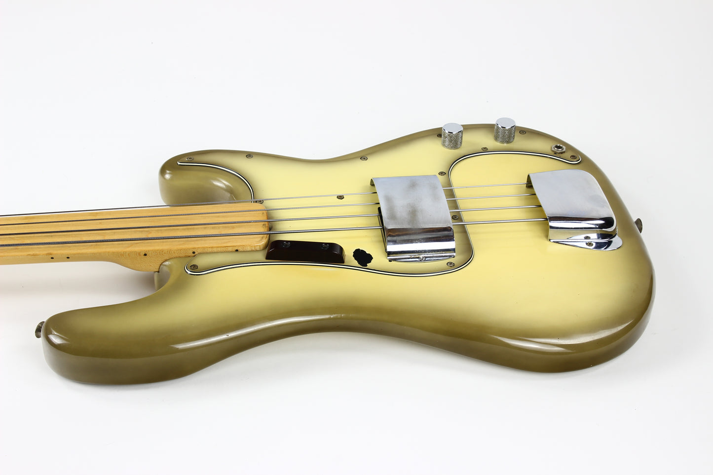 1979 Fender Precision Bass Antigua FRETLESS Maple Neck | Original Vintage 1970's P-Bass!