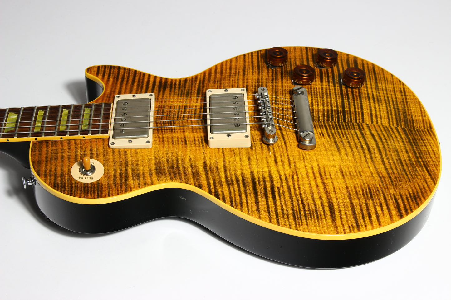Gibson Custom Shop BONEYARD Joe Perry 1959 Les Paul Green Tiger | Official Model!