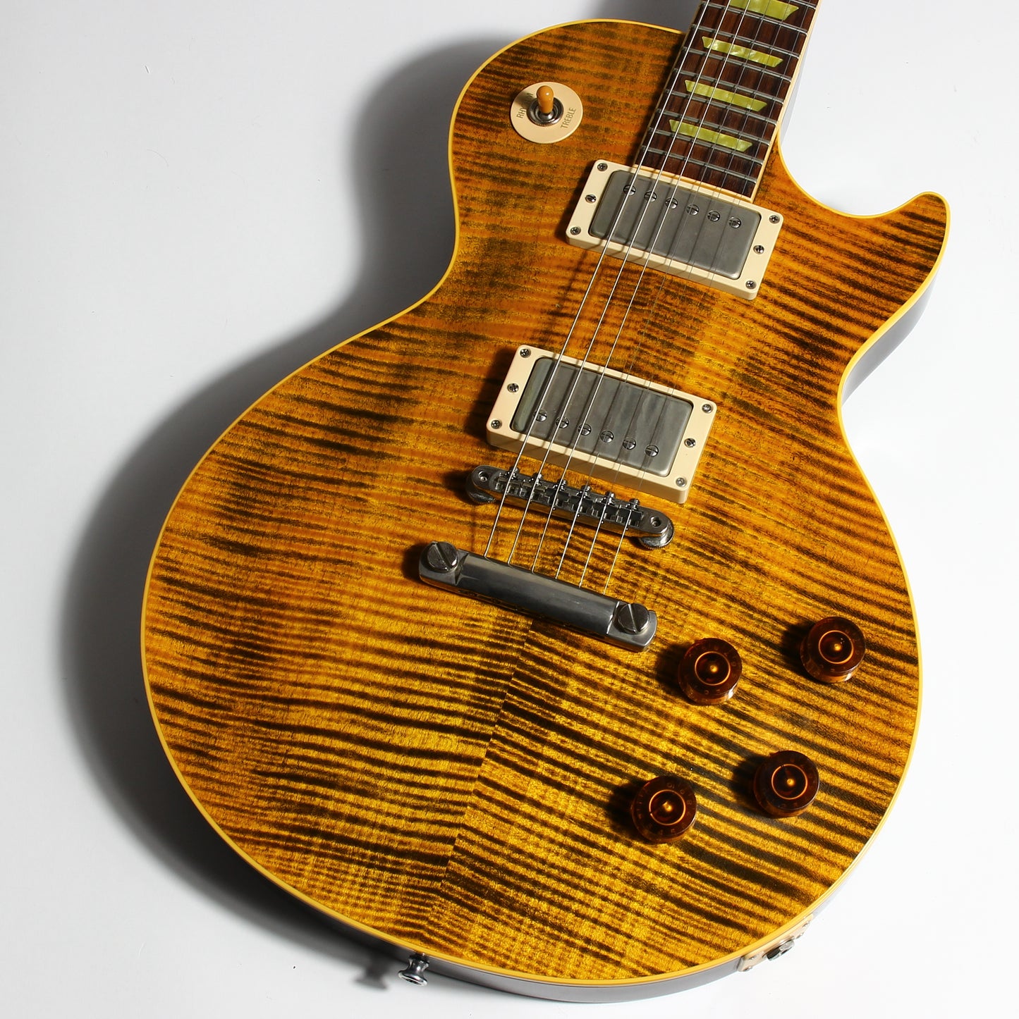 Gibson Custom Shop BONEYARD Joe Perry 1959 Les Paul Green Tiger | Official Model!