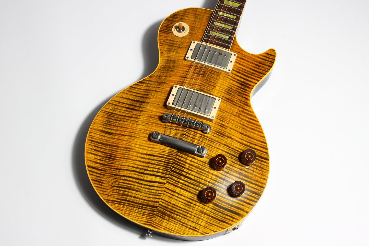 Gibson Custom Shop BONEYARD Joe Perry 1959 Les Paul Green Tiger | Official Model!