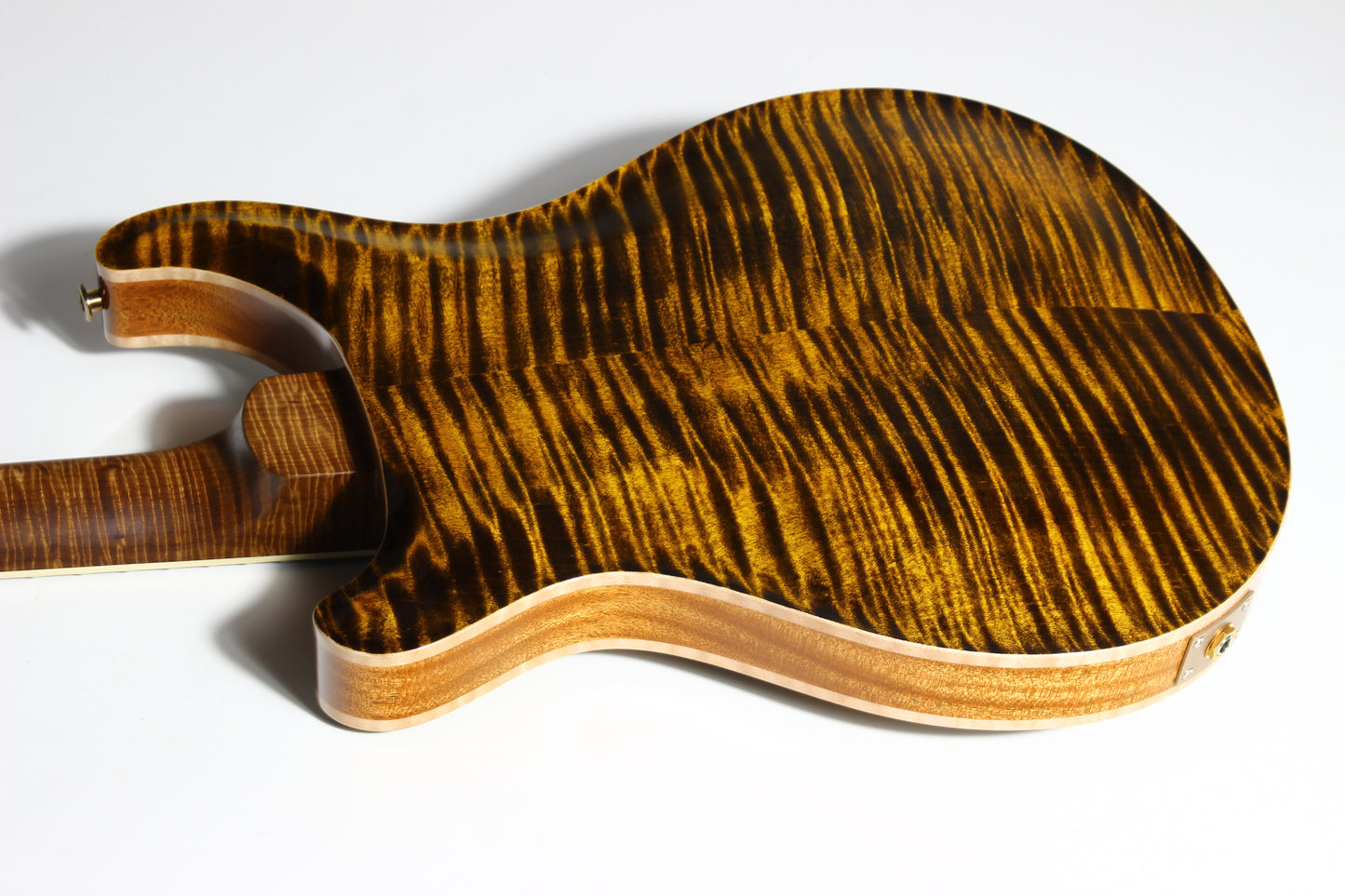 2024 PRS Wood Library McCarty 594 Hollowbody II Brazilian Rosewood Yellow Tiger 10 Top