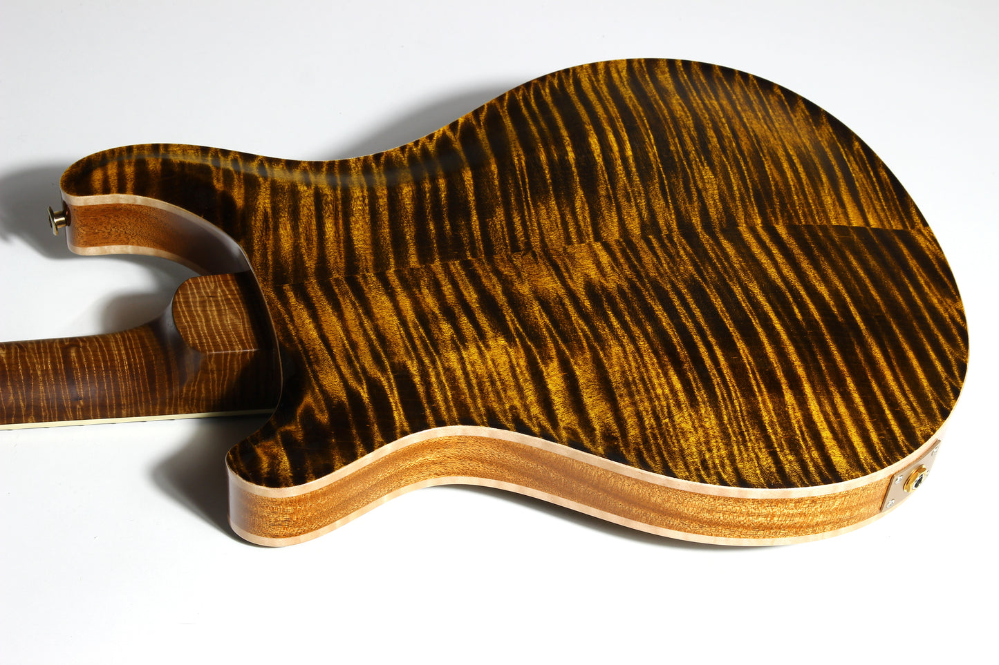 2024 PRS Wood Library McCarty 594 Hollowbody II Brazilian Rosewood Yellow Tiger 10 Top