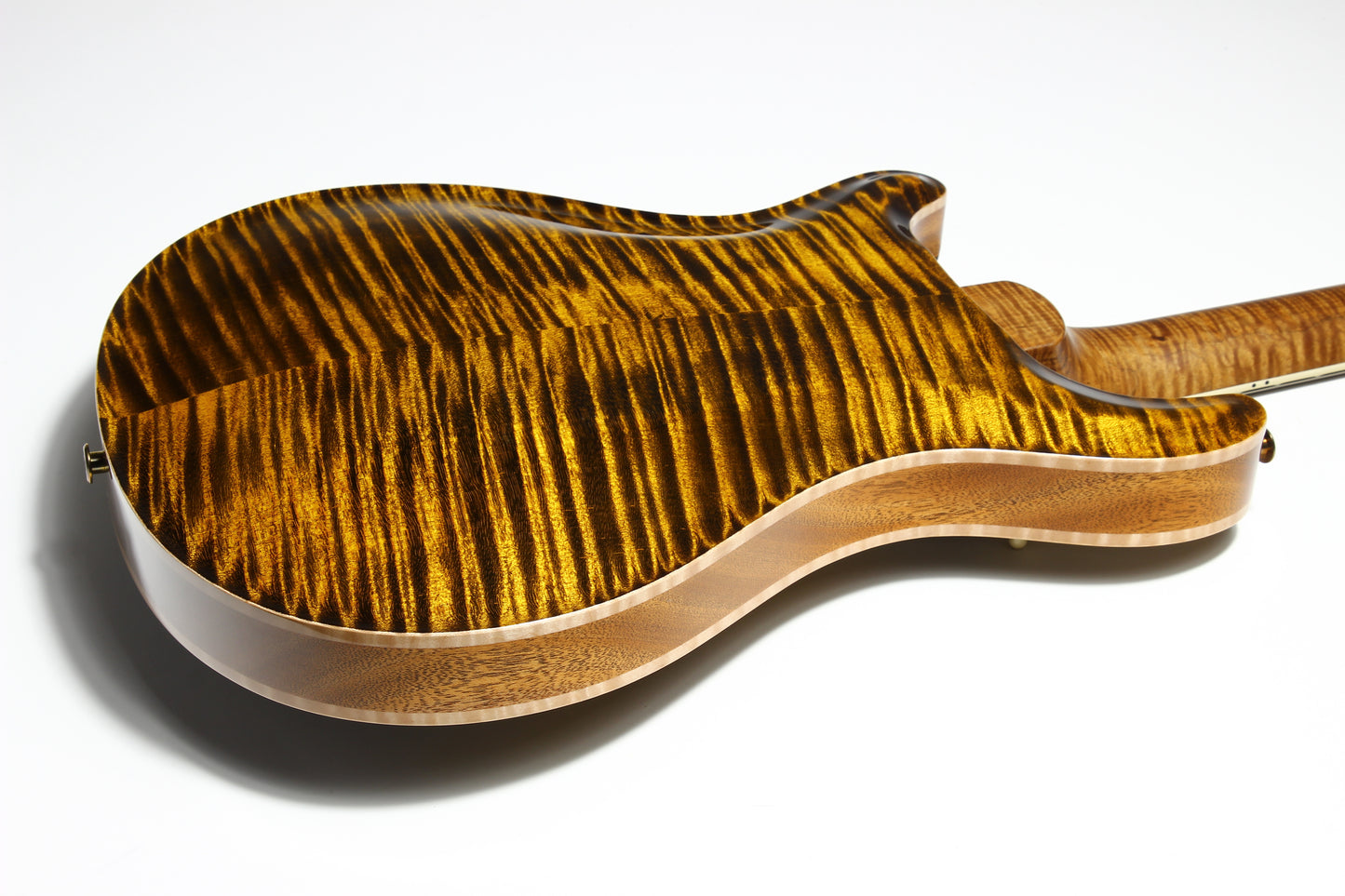 2024 PRS Wood Library McCarty 594 Hollowbody II Brazilian Rosewood Yellow Tiger 10 Top