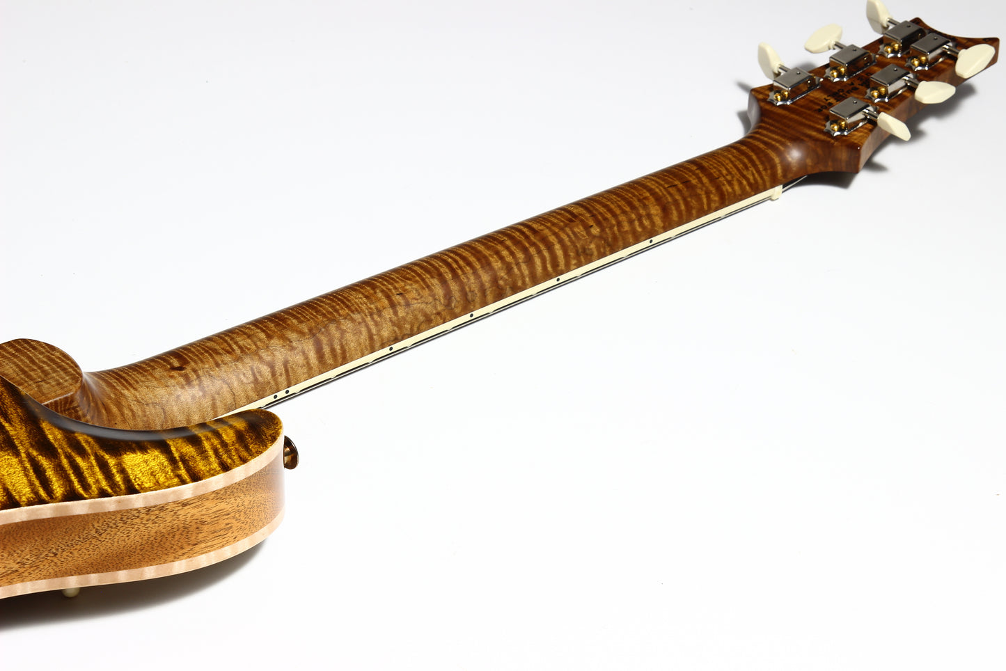 2024 PRS Wood Library McCarty 594 Hollowbody II Brazilian Rosewood Yellow Tiger 10 Top