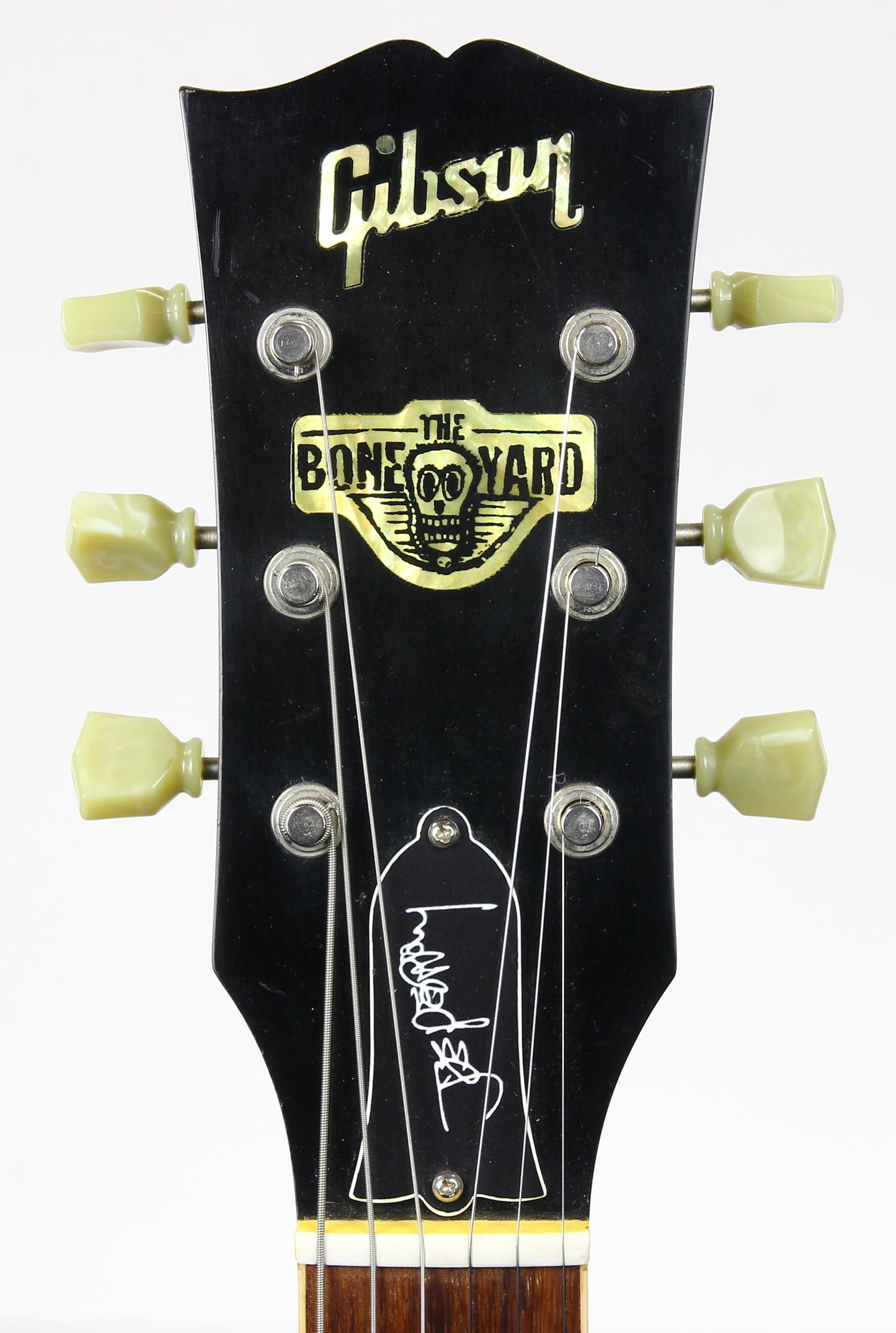 Gibson Custom Shop BONEYARD Joe Perry 1959 Les Paul Green Tiger | Official Model!