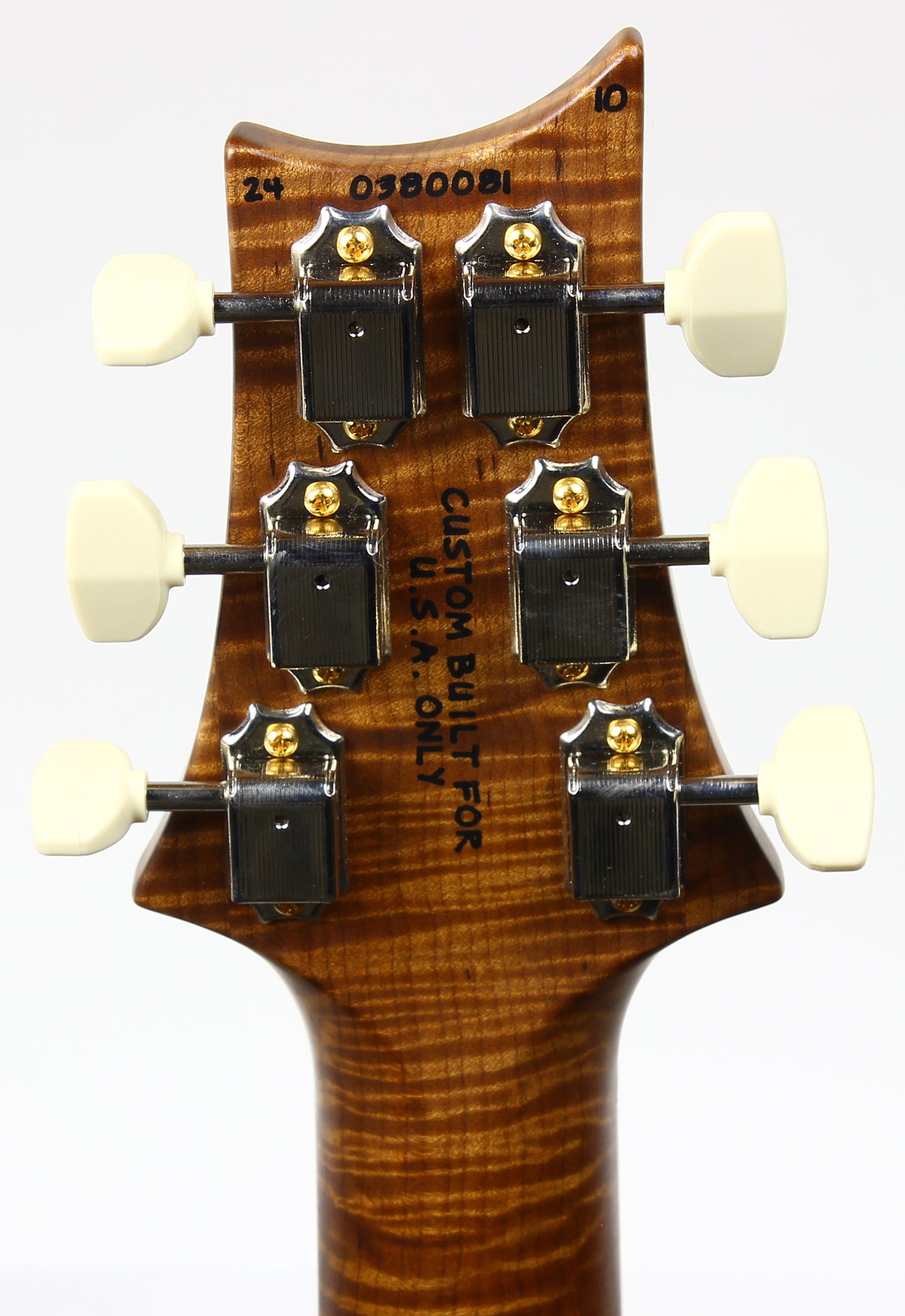 2024 PRS Wood Library McCarty 594 Hollowbody II Brazilian Rosewood Yellow Tiger 10 Top