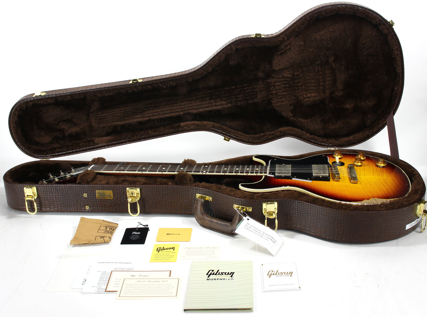 2022 Gibson 1960 Murphy Lab Les Paul DC Special Standard ULTRA HEAVY AGED - Double Cut HIGHLY FIGURED! '59 R9 R0 1959