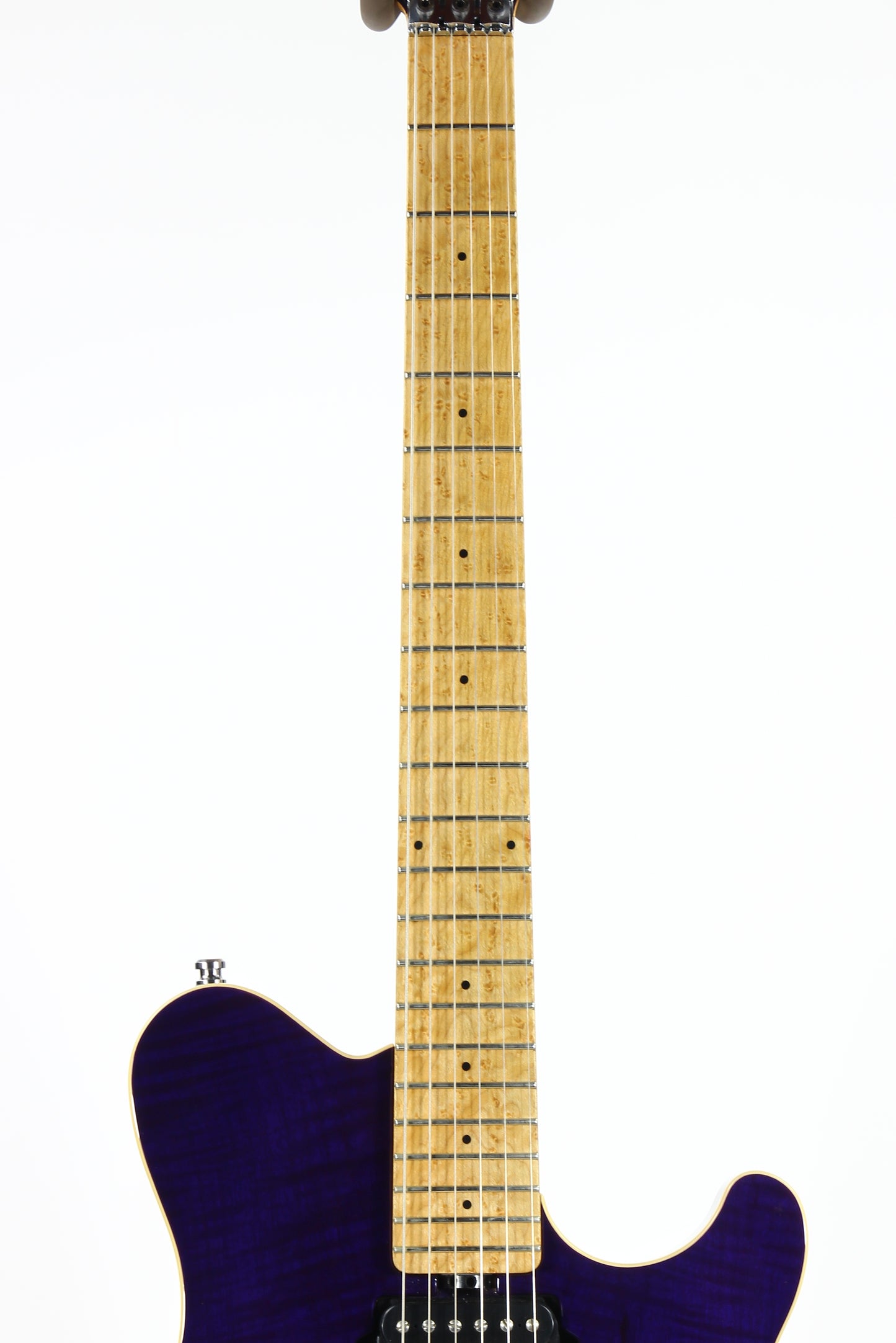 2000 Ernie Ball Music Man USA Axis Trans Purple Electric Guitar | Matching Headstock, Floyd Rose Tremolo, EVH Eddie Van Halen