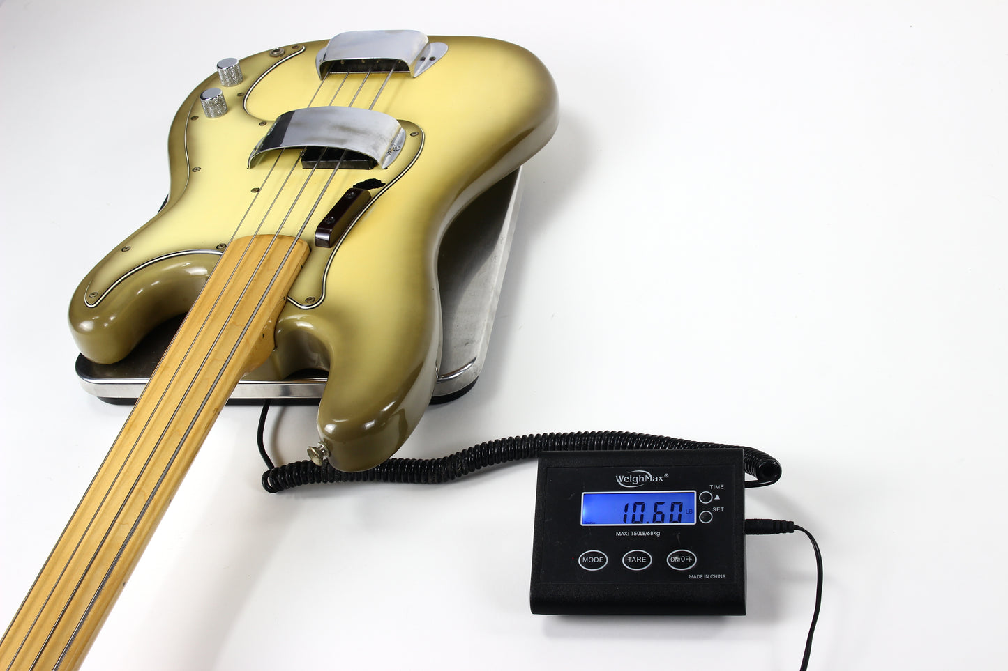 1979 Fender Precision Bass Antigua FRETLESS Maple Neck | Original Vintage 1970's P-Bass!