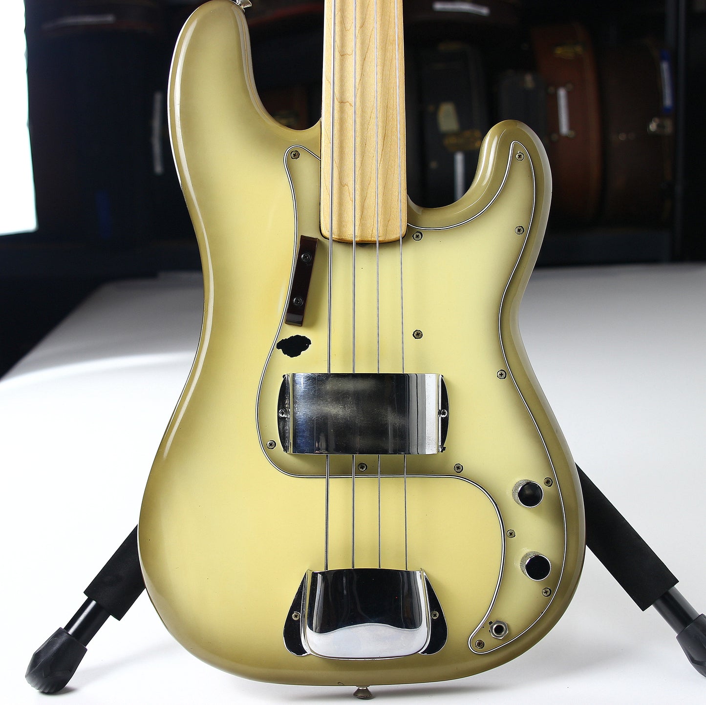 1979 Fender Precision Bass Antigua FRETLESS Maple Neck | Original Vintage 1970's P-Bass!